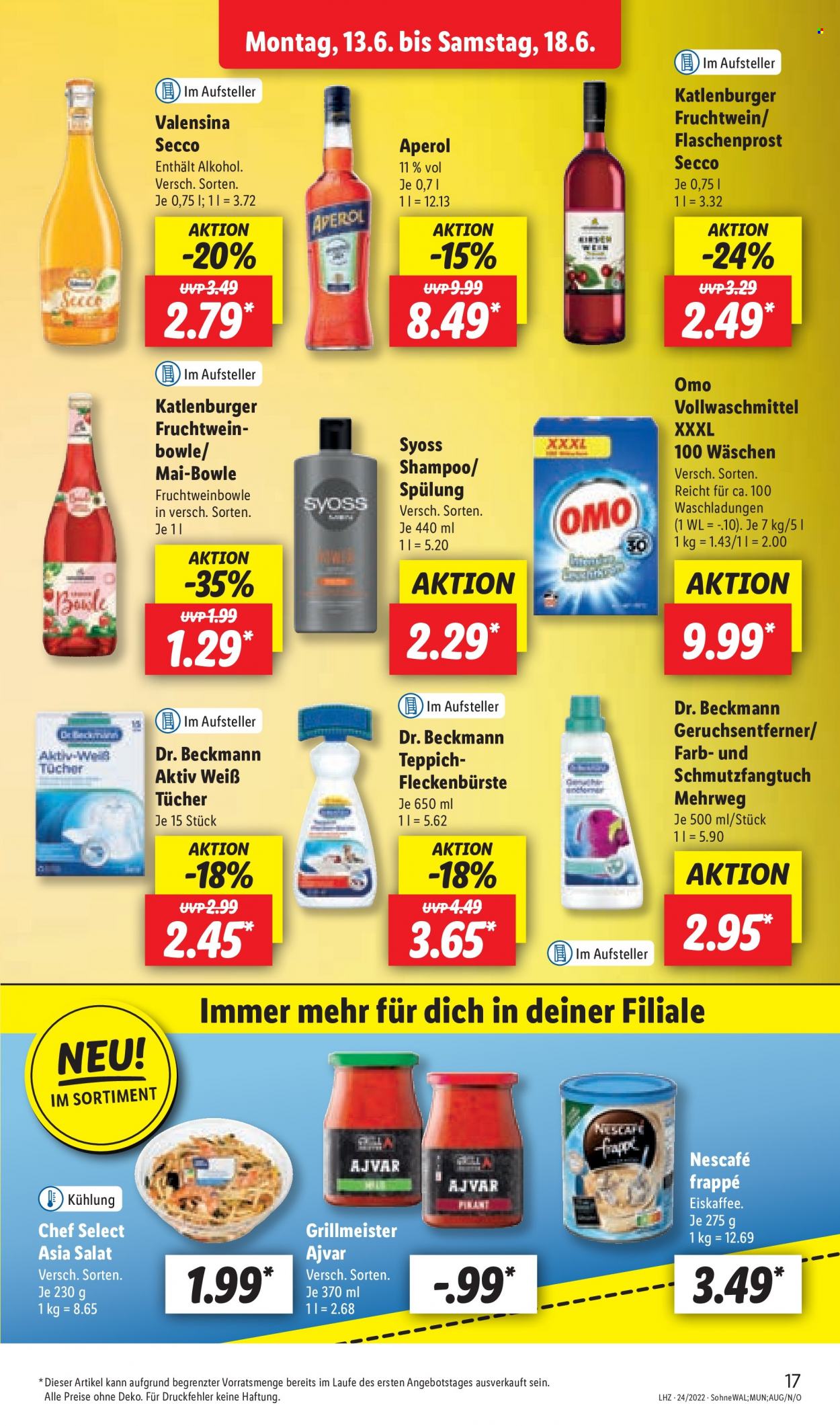 Lidl Prospekte  - 13.06.2022 - 18.06.2022. Seite 17
