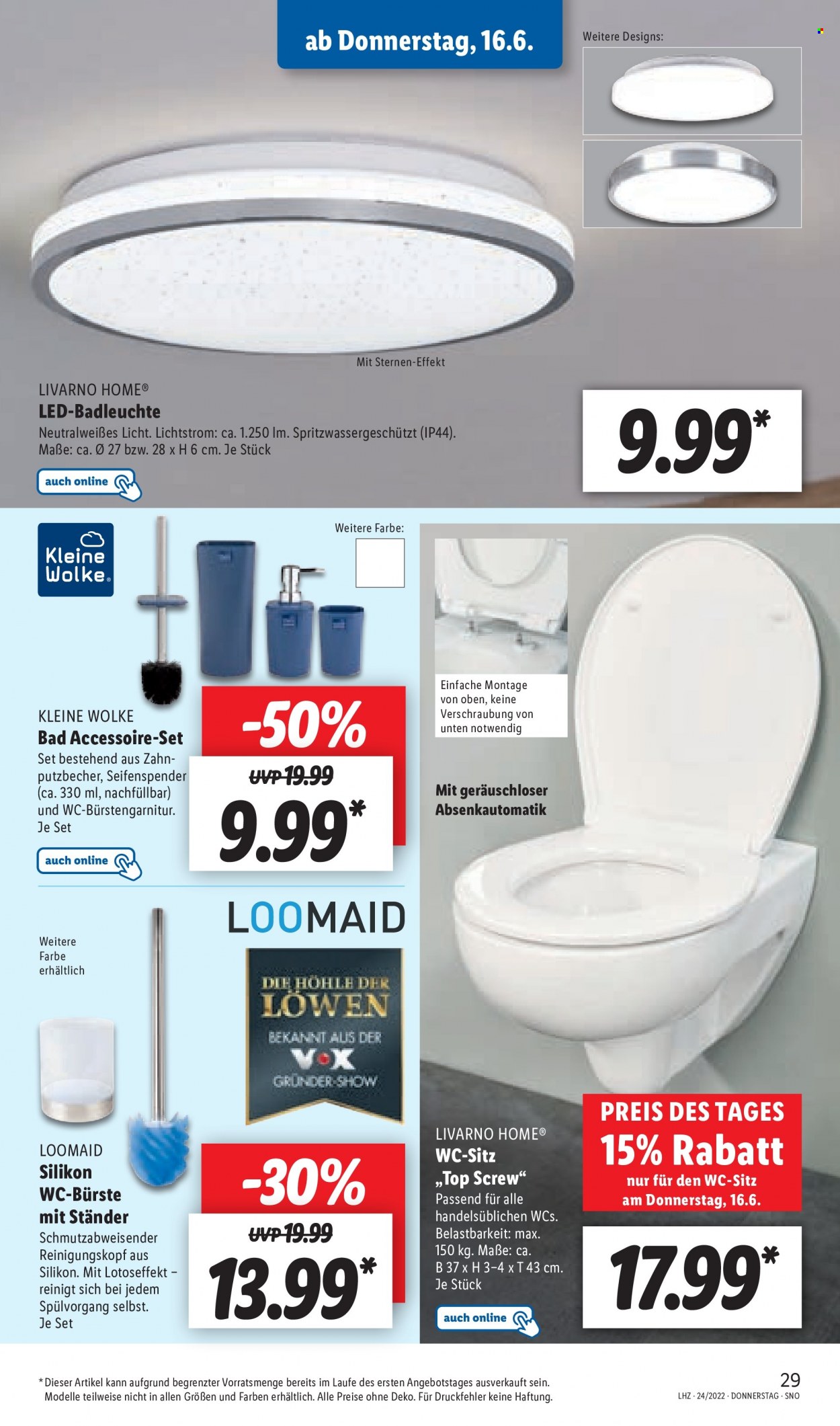 Lidl Prospekte  - 13.06.2022 - 18.06.2022. Seite 29