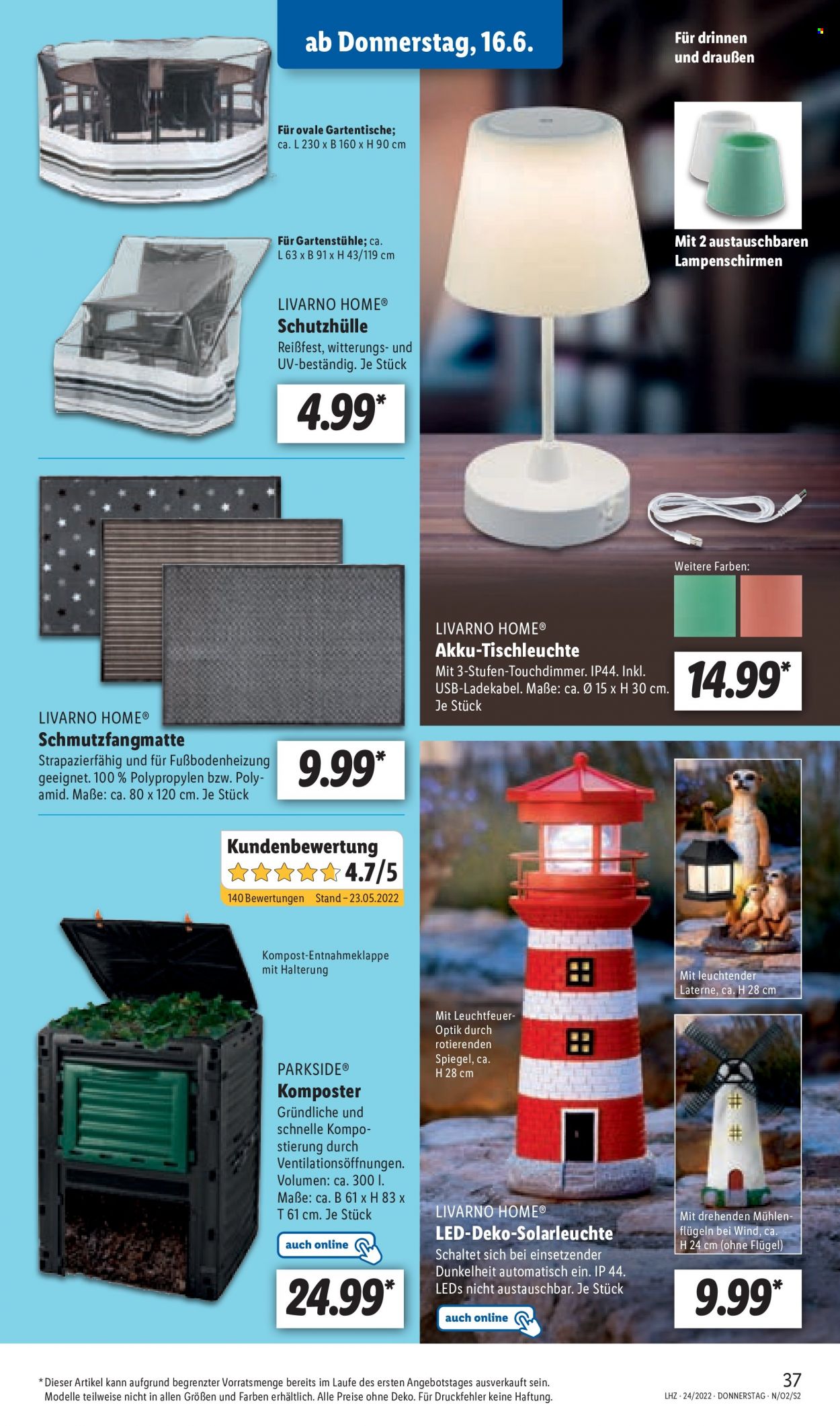 Lidl Prospekte  - 13.06.2022 - 18.06.2022. Seite 37
