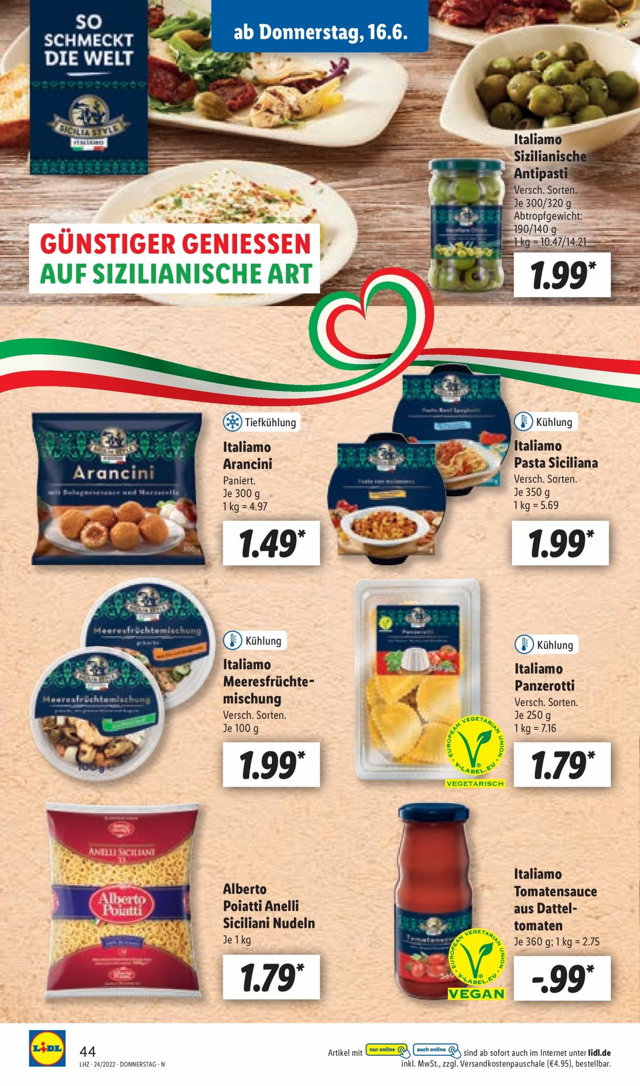 Lidl Prospekte  - 13.06.2022 - 18.06.2022. Seite 44