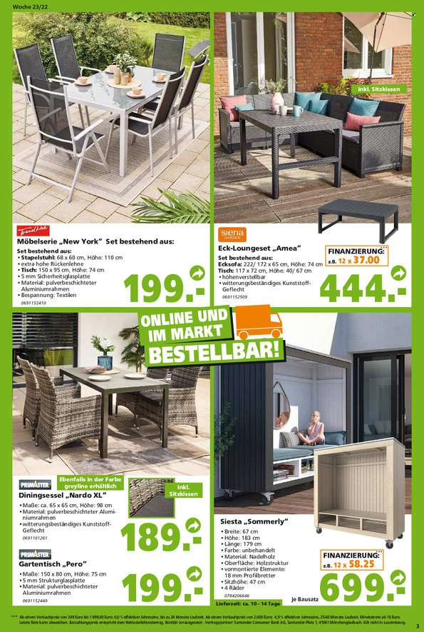 Globus Baumarkt Prospekte  - 7.06.2022 - 11.06.2022. Seite 3