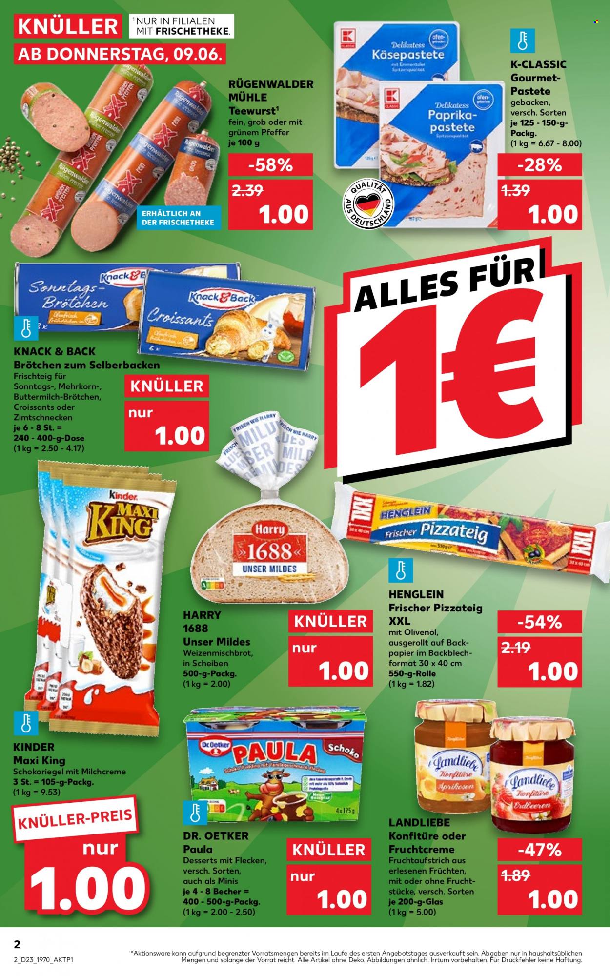 Kaufland Prospekte  - 9.06.2022 - 15.06.2022. Seite 2
