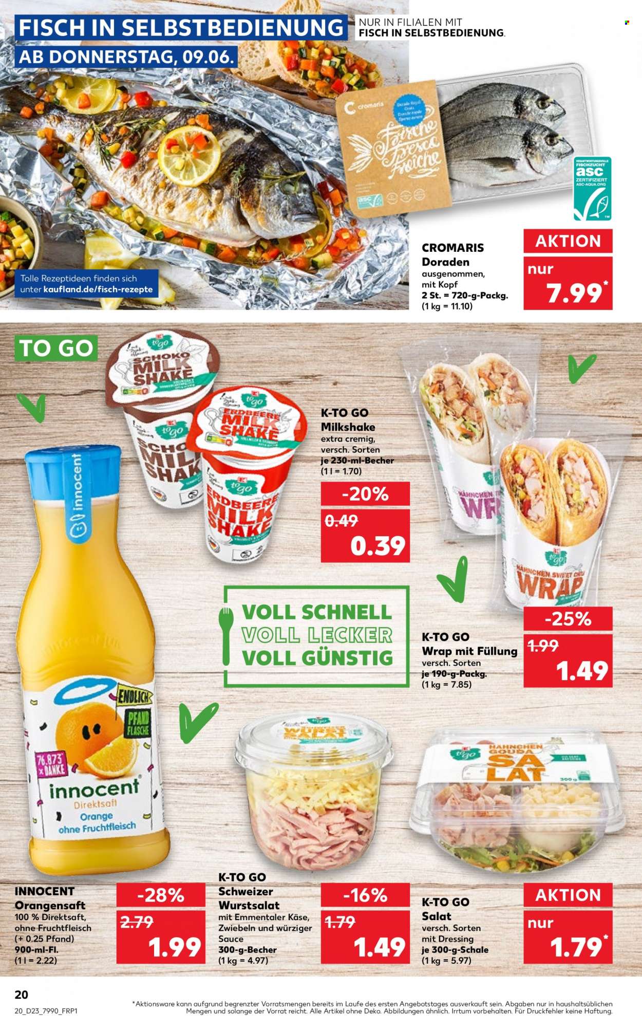 Kaufland Prospekte  - 9.06.2022 - 15.06.2022. Seite 20