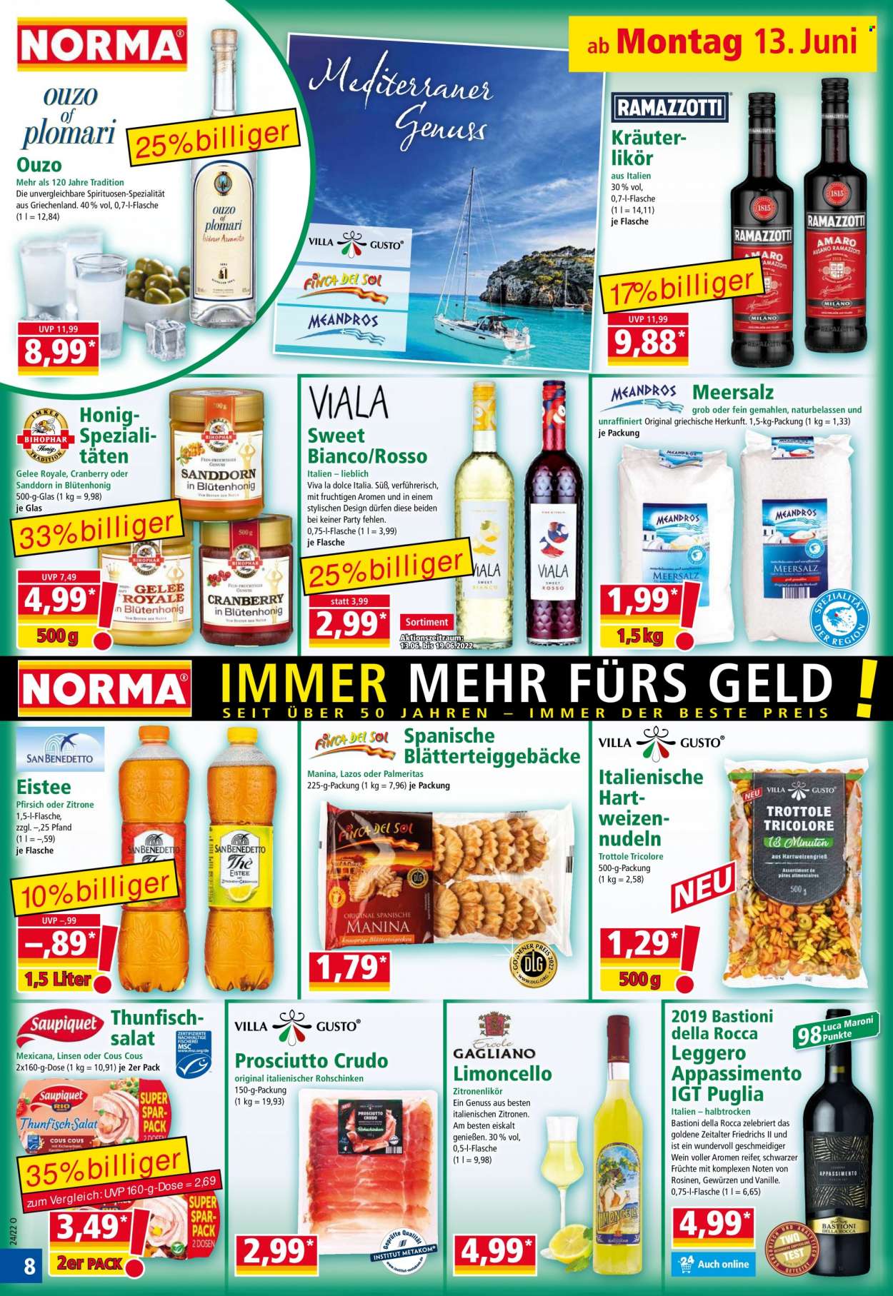 Norma Prospekte  - 13.06.2022 - 19.06.2022. Seite 8
