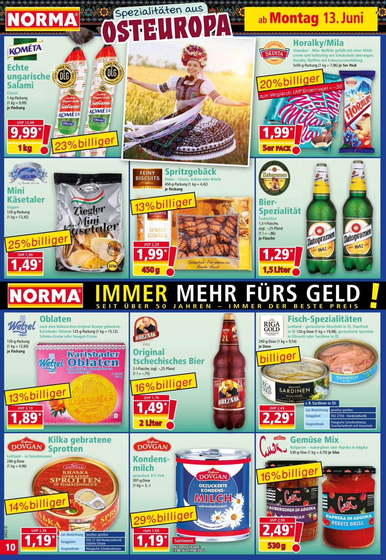 Norma Prospekte  - 13.06.2022 - 19.06.2022. Seite 10