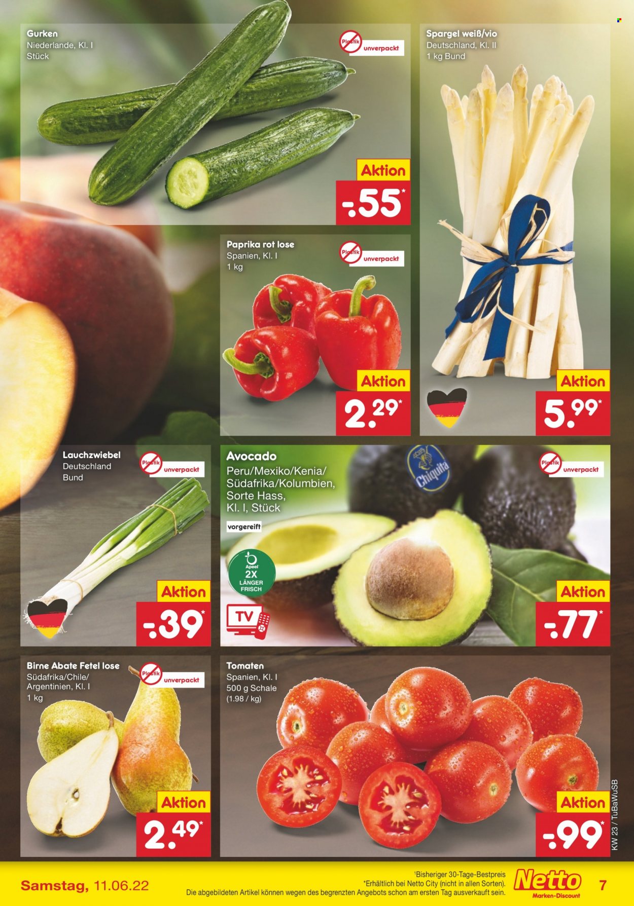 Netto Marken-Discount Prospekte  - 7.06.2022 - 11.06.2022. Seite 7