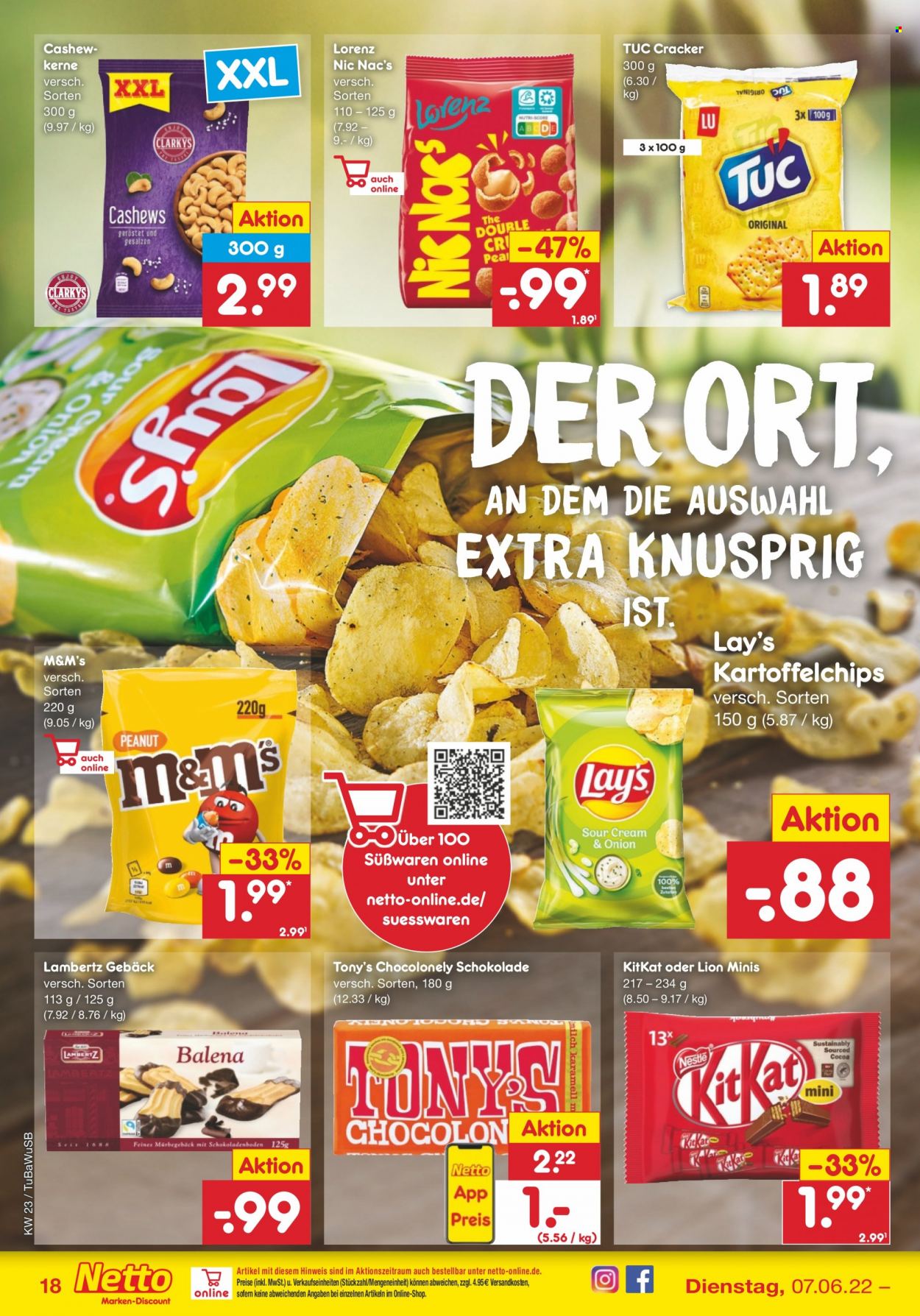Netto Marken-Discount Prospekte  - 7.06.2022 - 11.06.2022. Seite 18