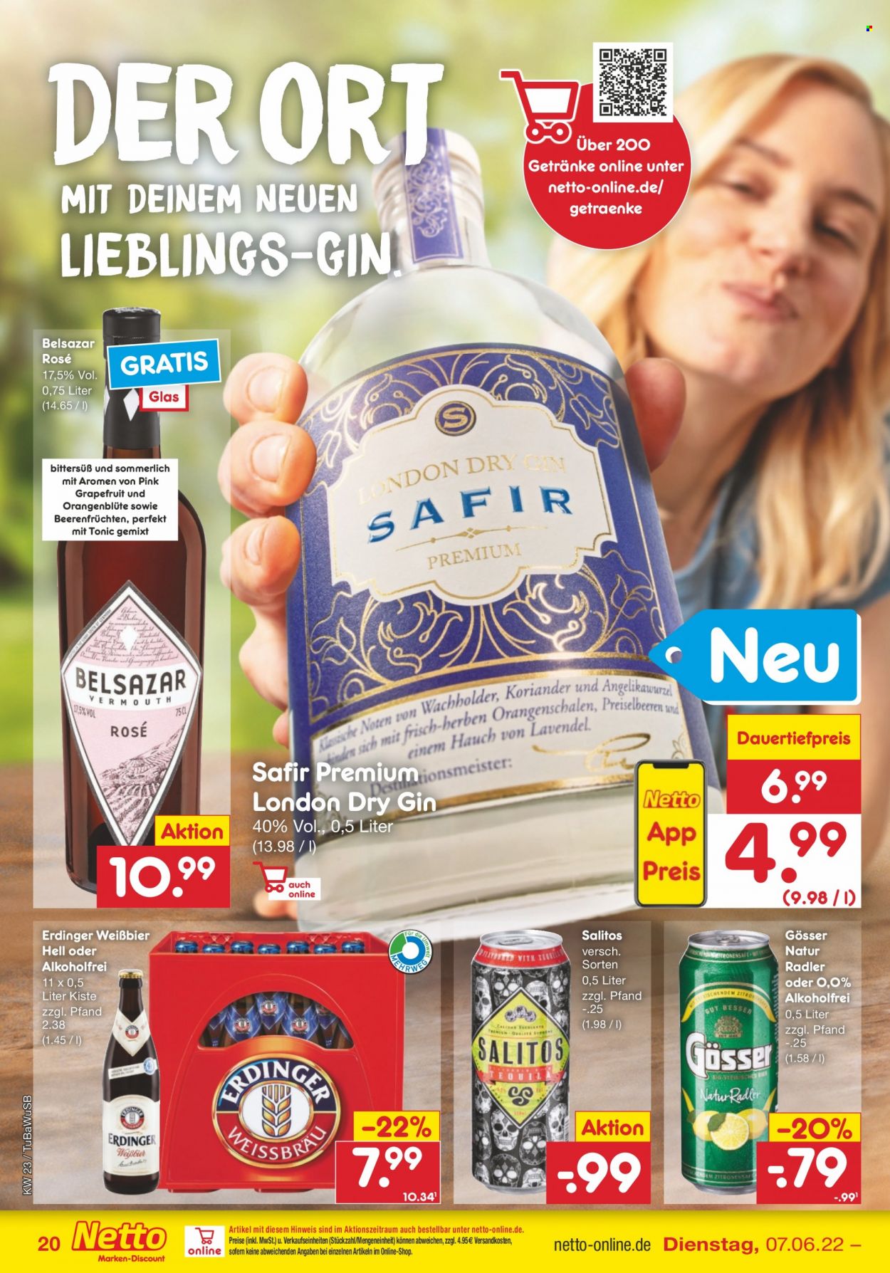 Netto Marken-Discount Prospekte  - 7.06.2022 - 11.06.2022. Seite 20