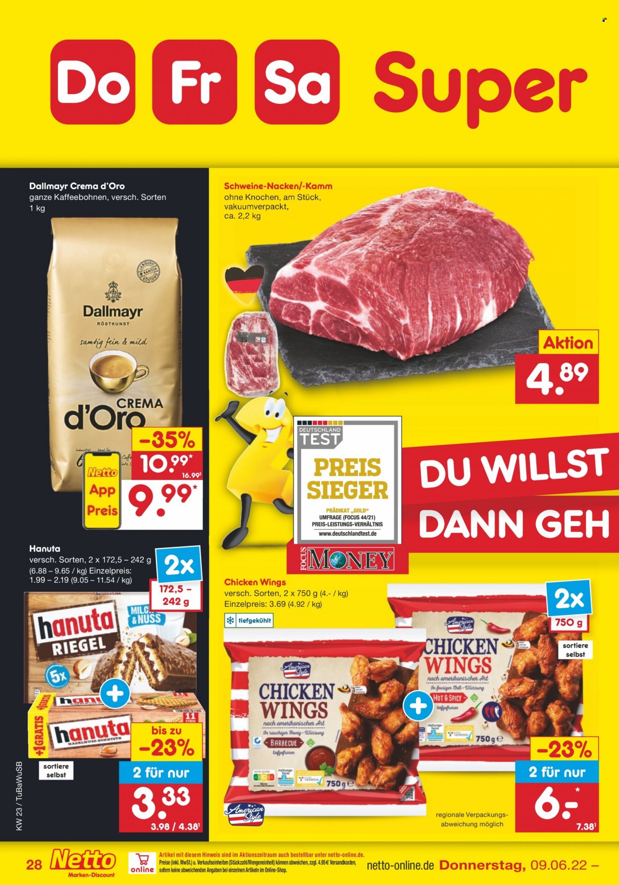 Netto Marken-Discount Prospekte  - 7.06.2022 - 11.06.2022. Seite 28