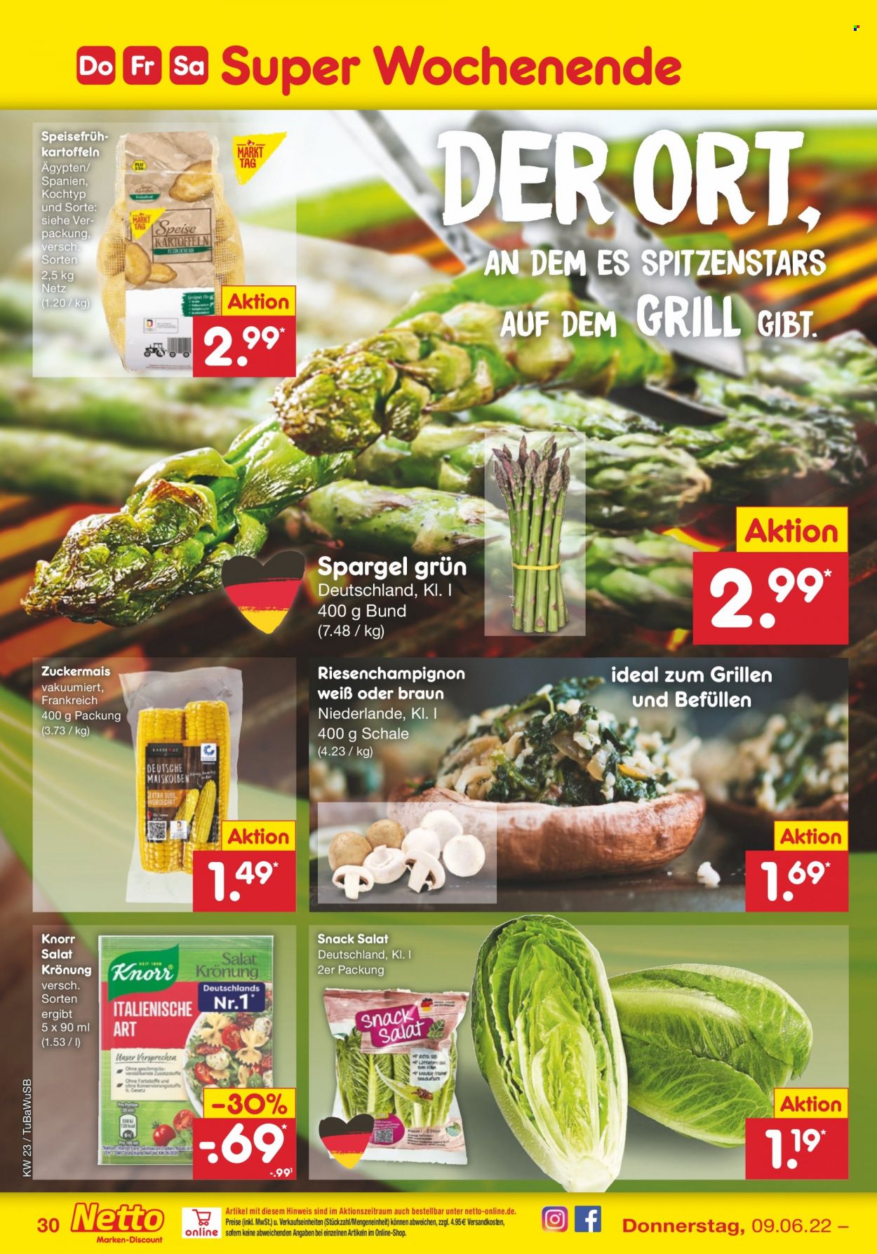 Netto Marken-Discount Prospekte  - 7.06.2022 - 11.06.2022. Seite 30