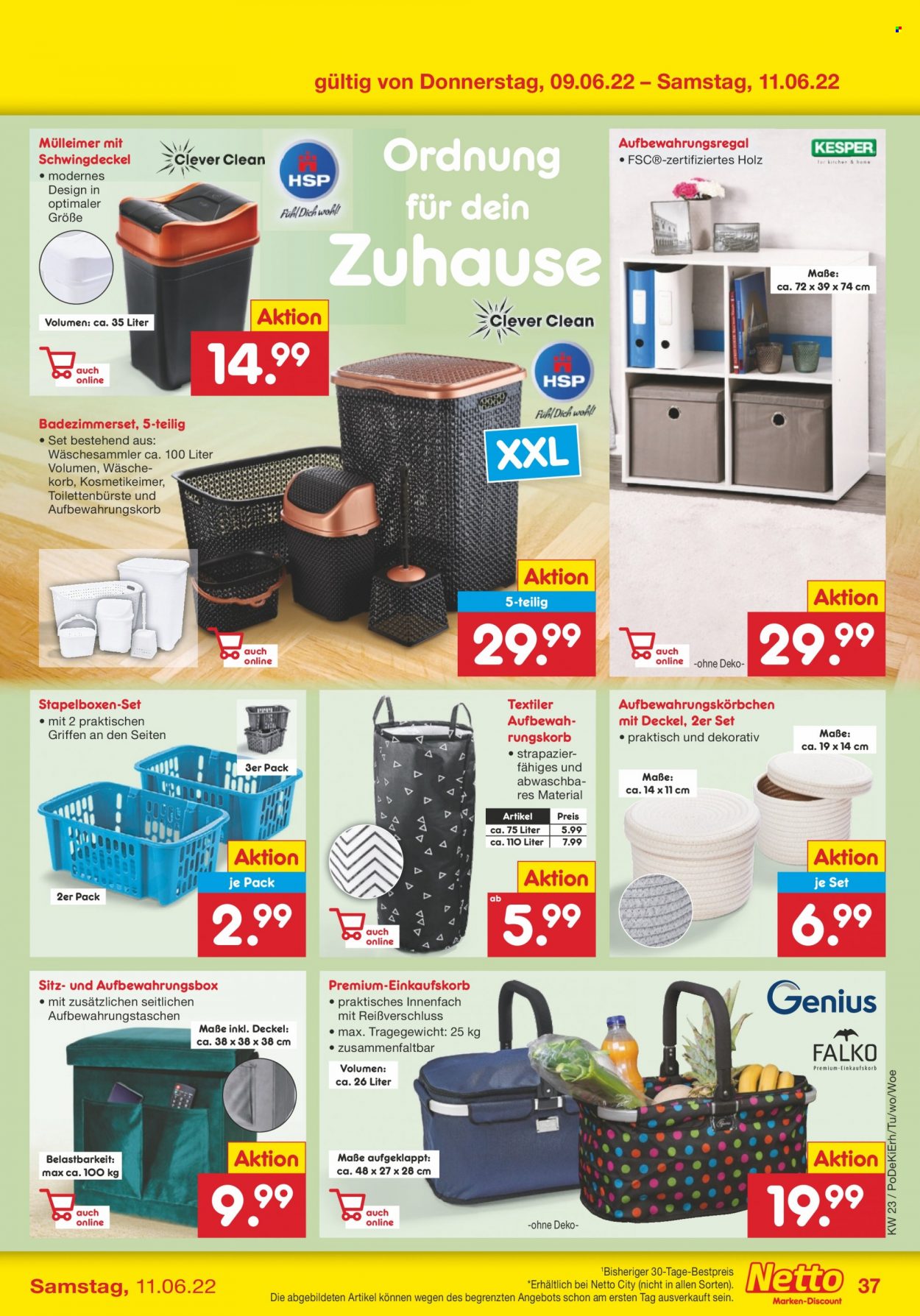 Netto Marken-Discount Prospekte  - 7.06.2022 - 11.06.2022. Seite 37