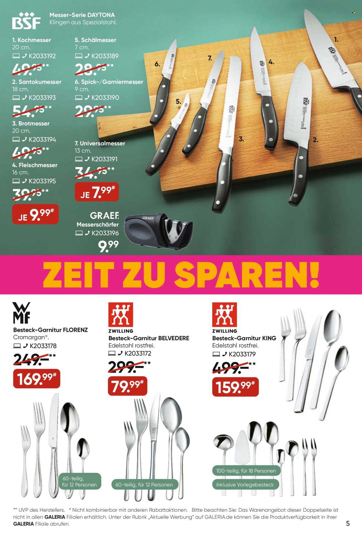 GALERIA Karstadt Kaufhof Prospekte  - 8.06.2022 - 14.06.2022. Seite 5