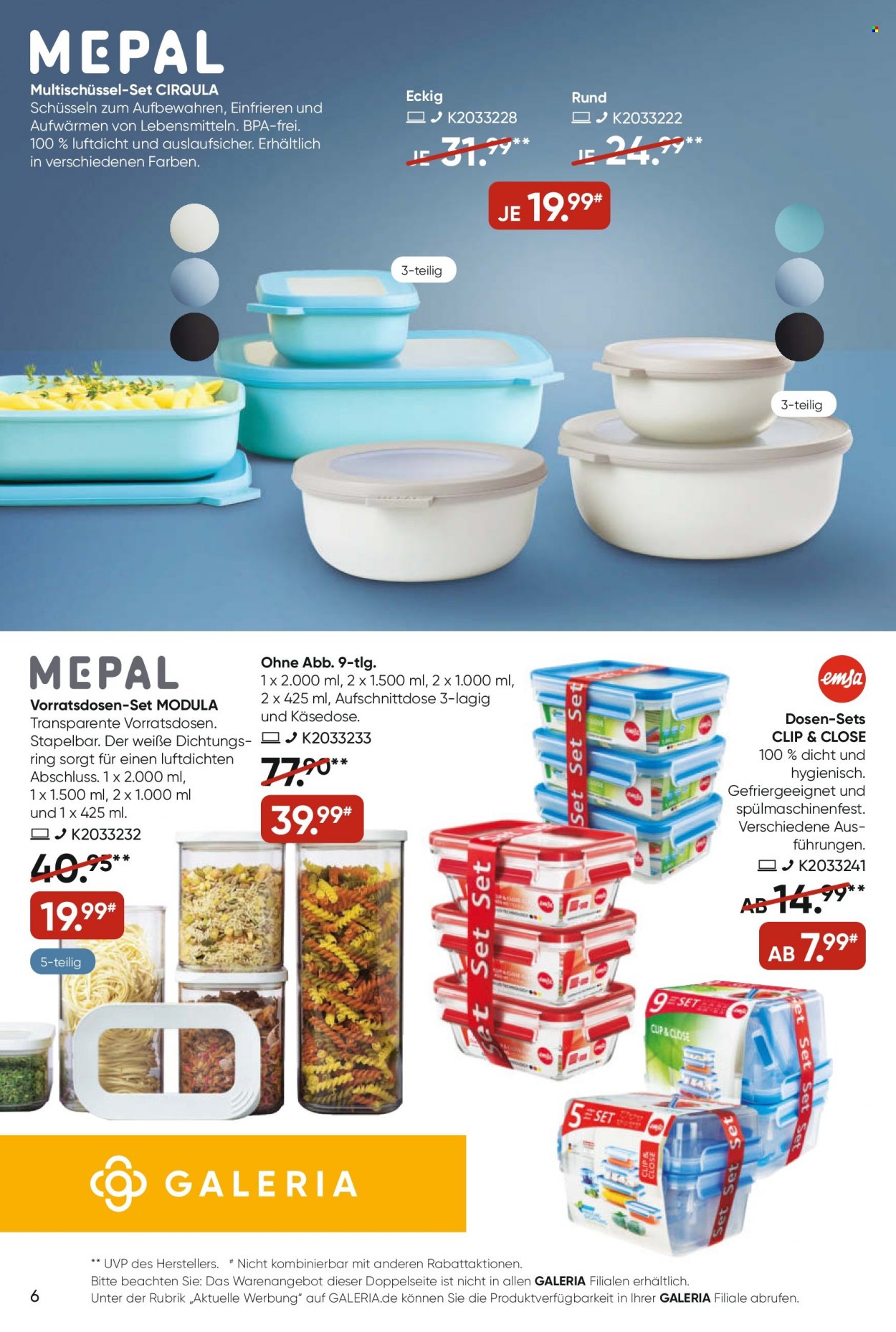 GALERIA Karstadt Kaufhof Prospekte  - 8.06.2022 - 14.06.2022. Seite 6