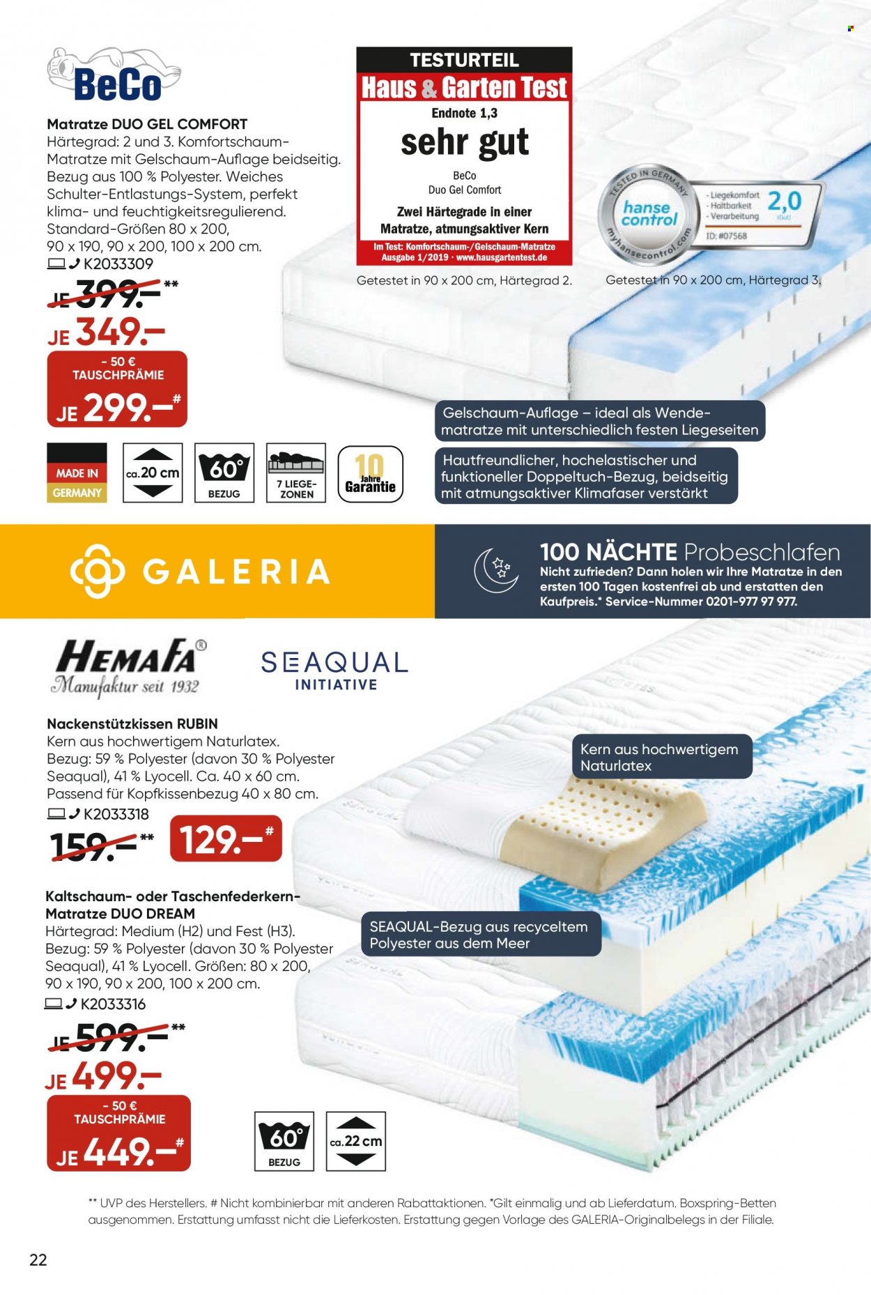 GALERIA Karstadt Kaufhof Prospekte  - 8.06.2022 - 14.06.2022. Seite 22