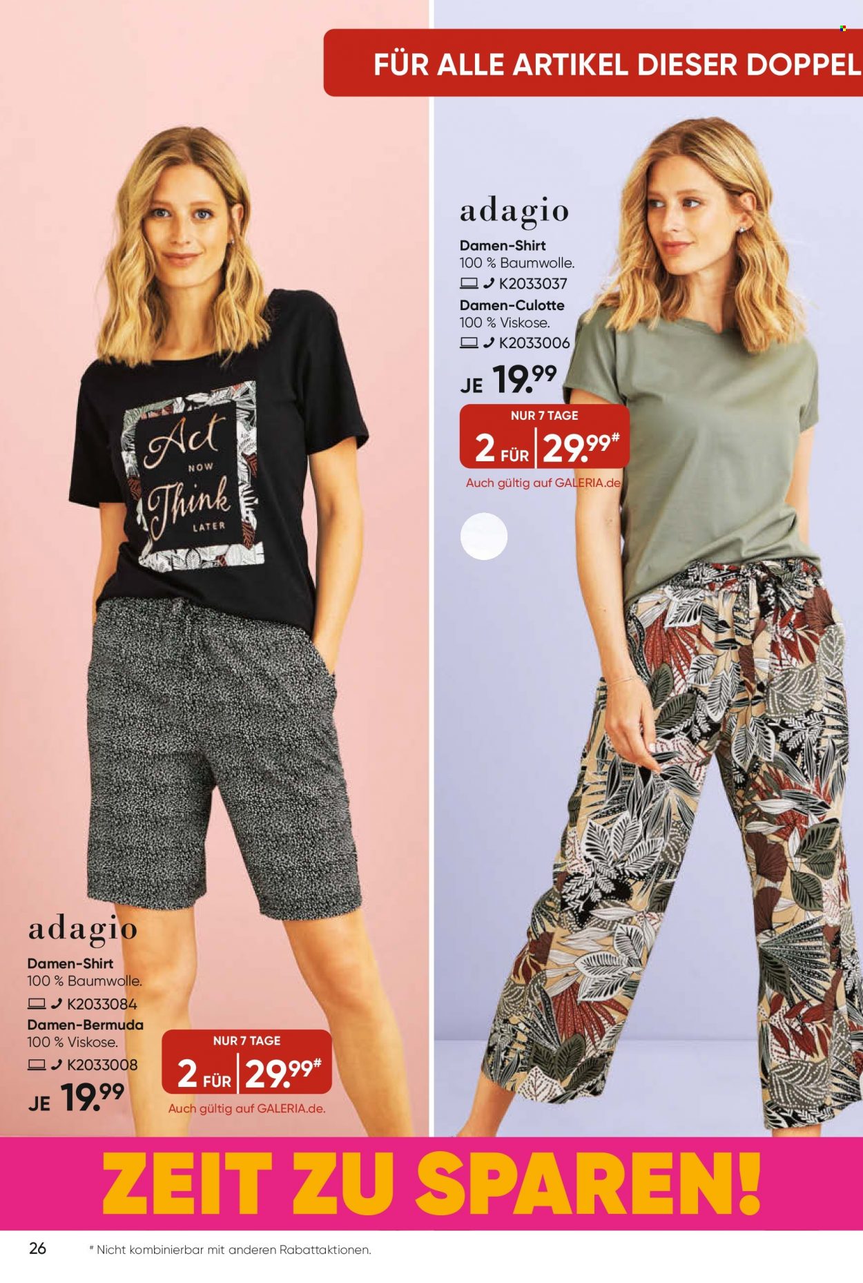 GALERIA Karstadt Kaufhof Prospekte  - 8.06.2022 - 14.06.2022. Seite 26