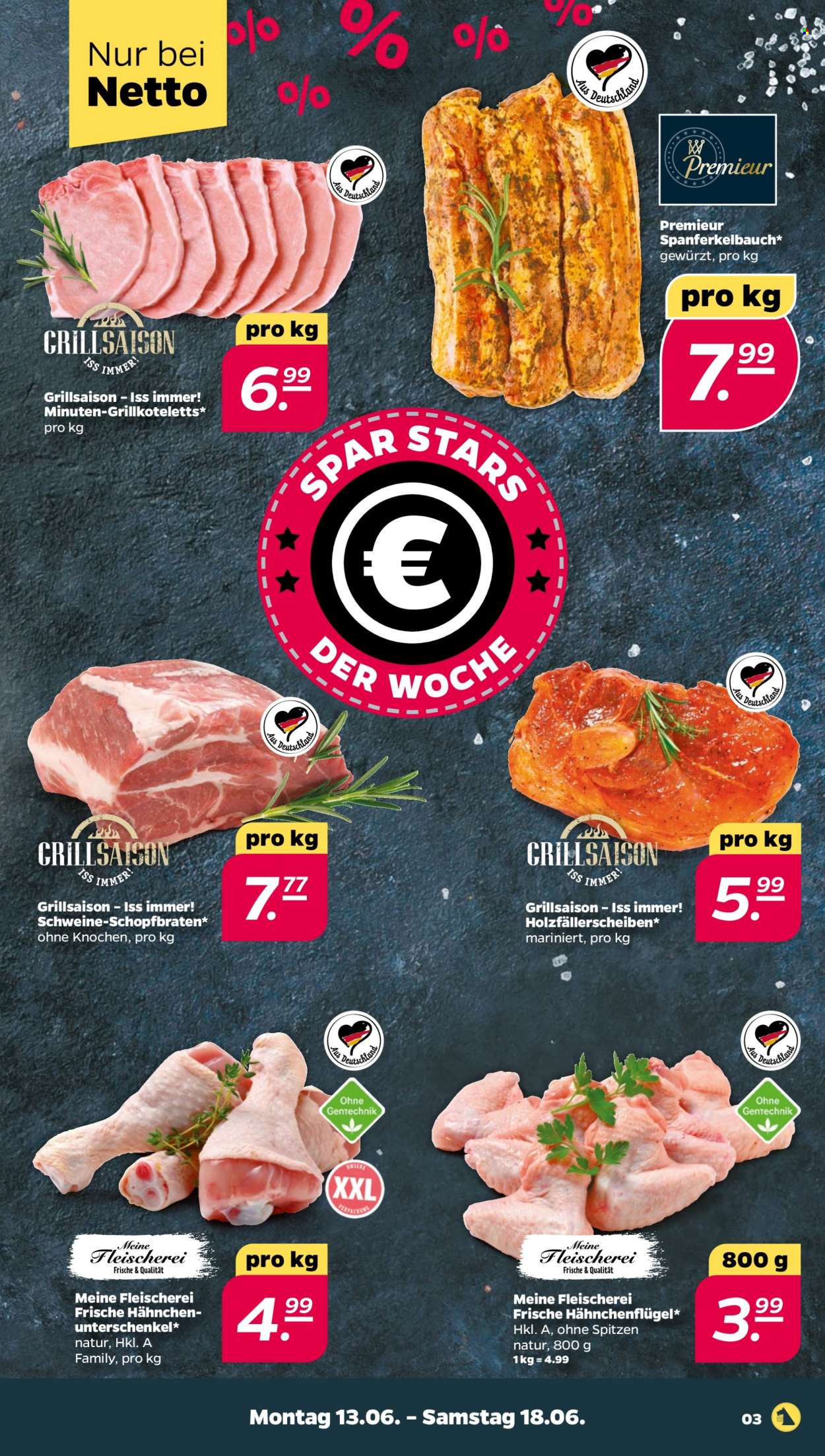 Netto Prospekte  - 13.06.2022 - 18.06.2022. Seite 3