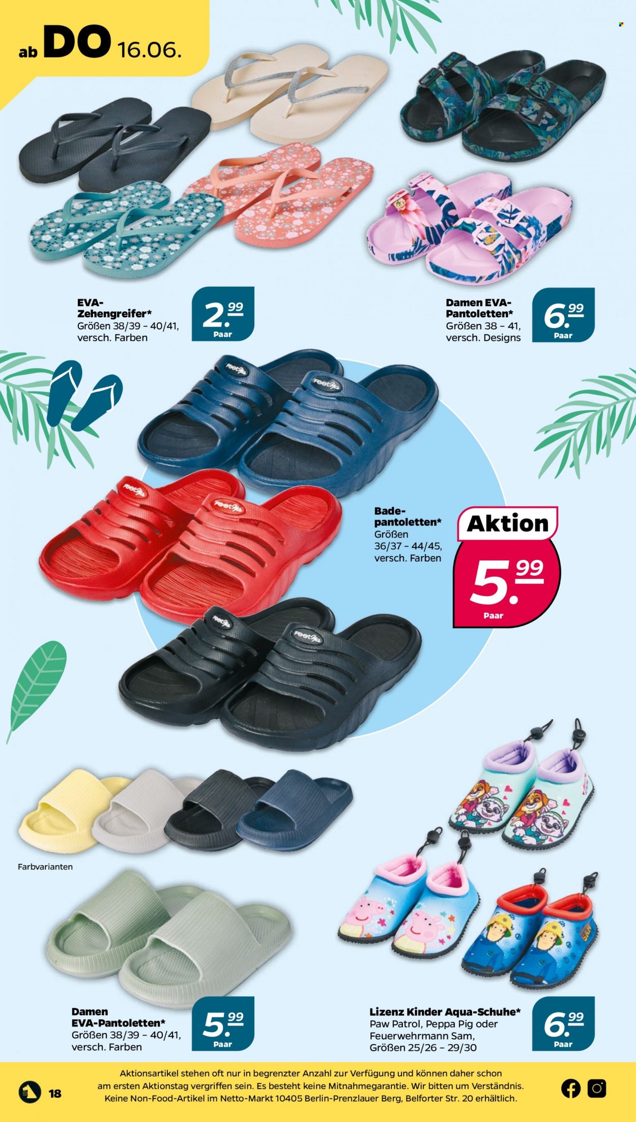 Netto Prospekte  - 13.06.2022 - 18.06.2022. Seite 18