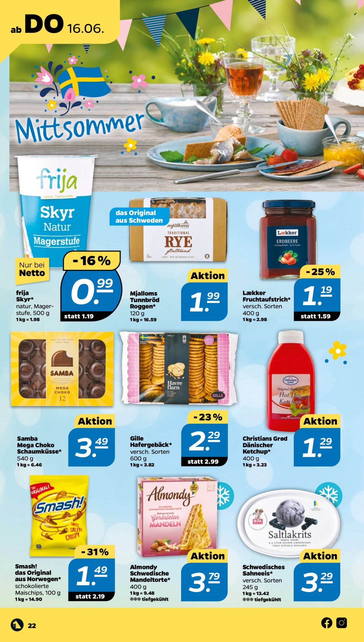 Netto Prospekte  - 13.06.2022 - 18.06.2022. Seite 22