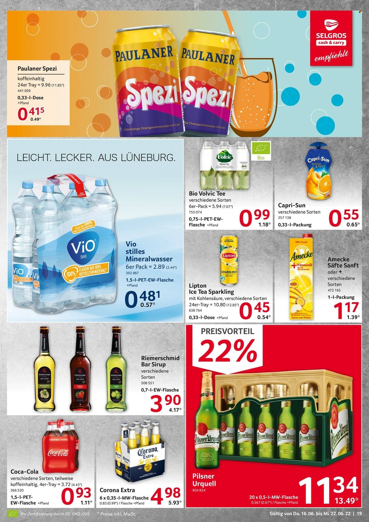 Selgros Prospekte  - 16.06.2022 - 22.06.2022. Seite 19