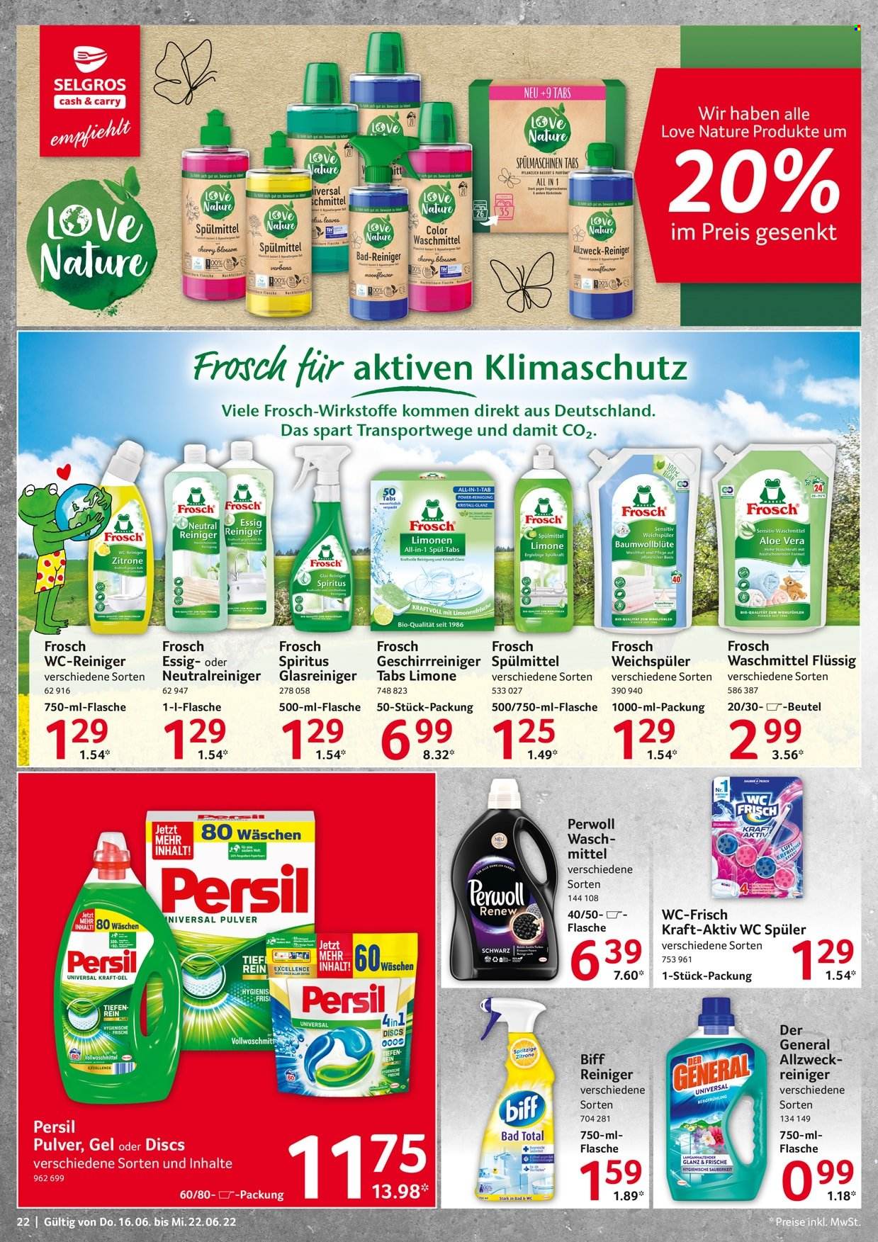 Selgros Prospekte  - 16.06.2022 - 22.06.2022. Seite 22