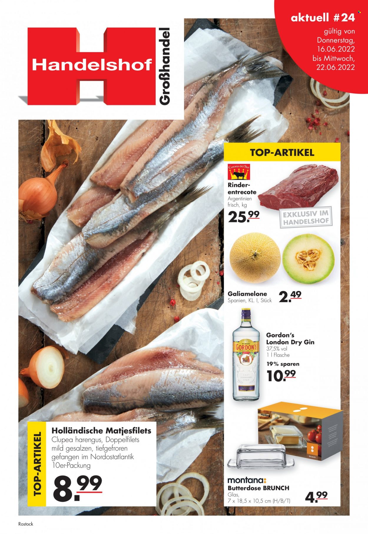 Handelshof Prospekte  - 16.06.2022 - 22.06.2022. Seite 1