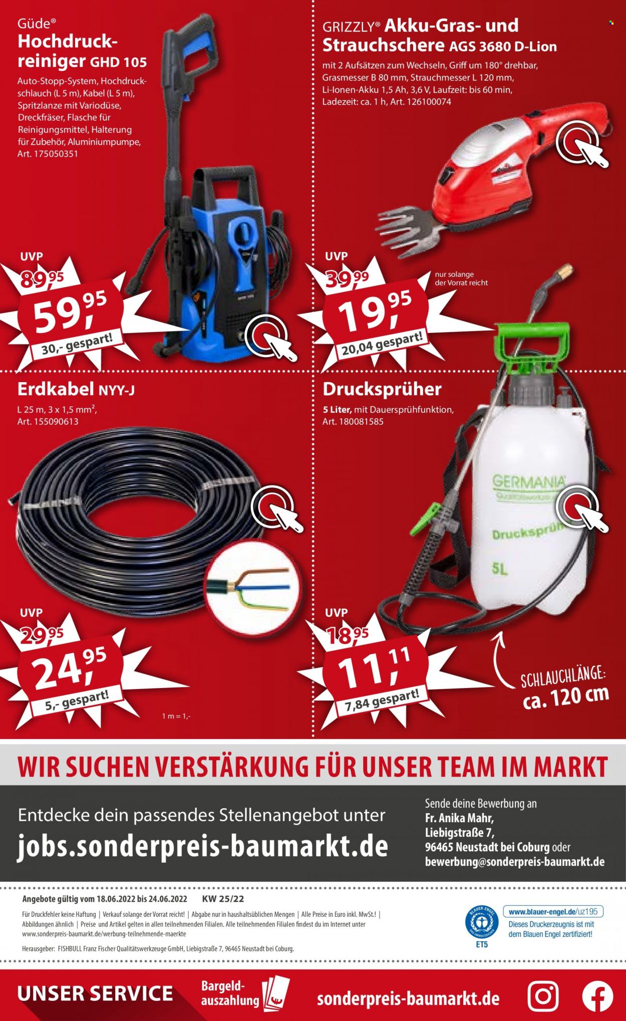Sonderpreis-Baumarkt Prospekte  - 18.06.2022 - 24.06.2022. Seite 24