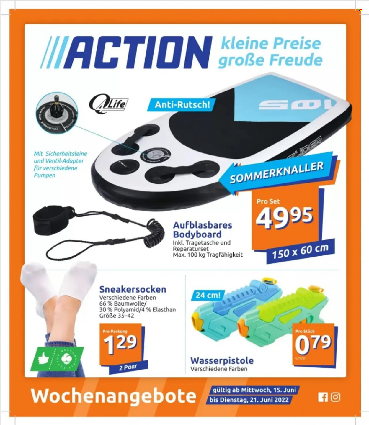 Action Prospekte  - 15.06.2022 - 21.06.2022. Seite 1
