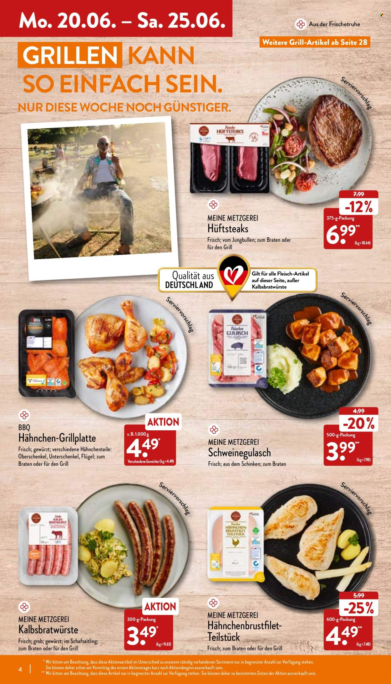 ALDI Nord Prospekte  - 20.06.2022 - 25.06.2022. Seite 4