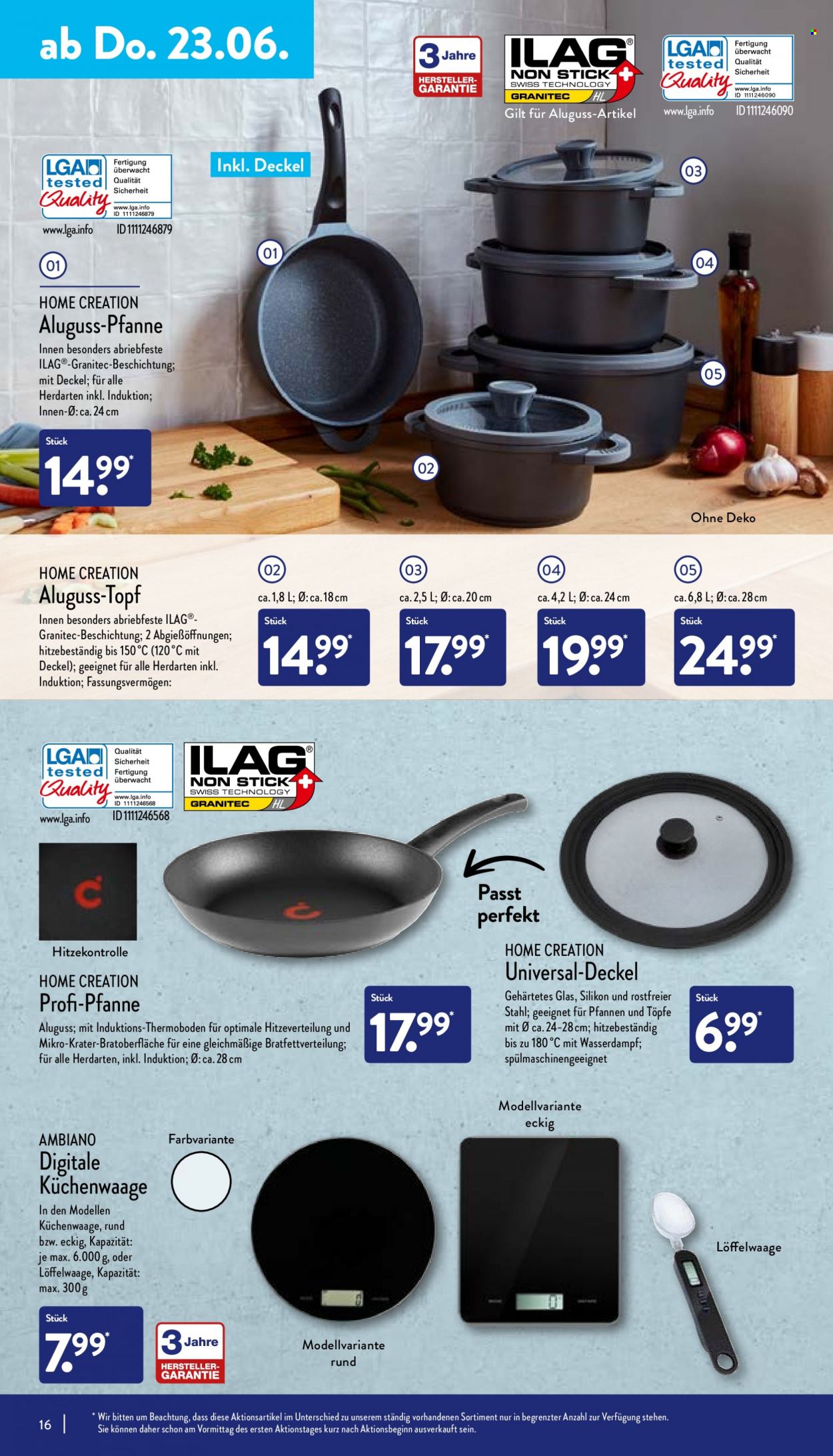 ALDI Nord Prospekte  - 20.06.2022 - 25.06.2022. Seite 16