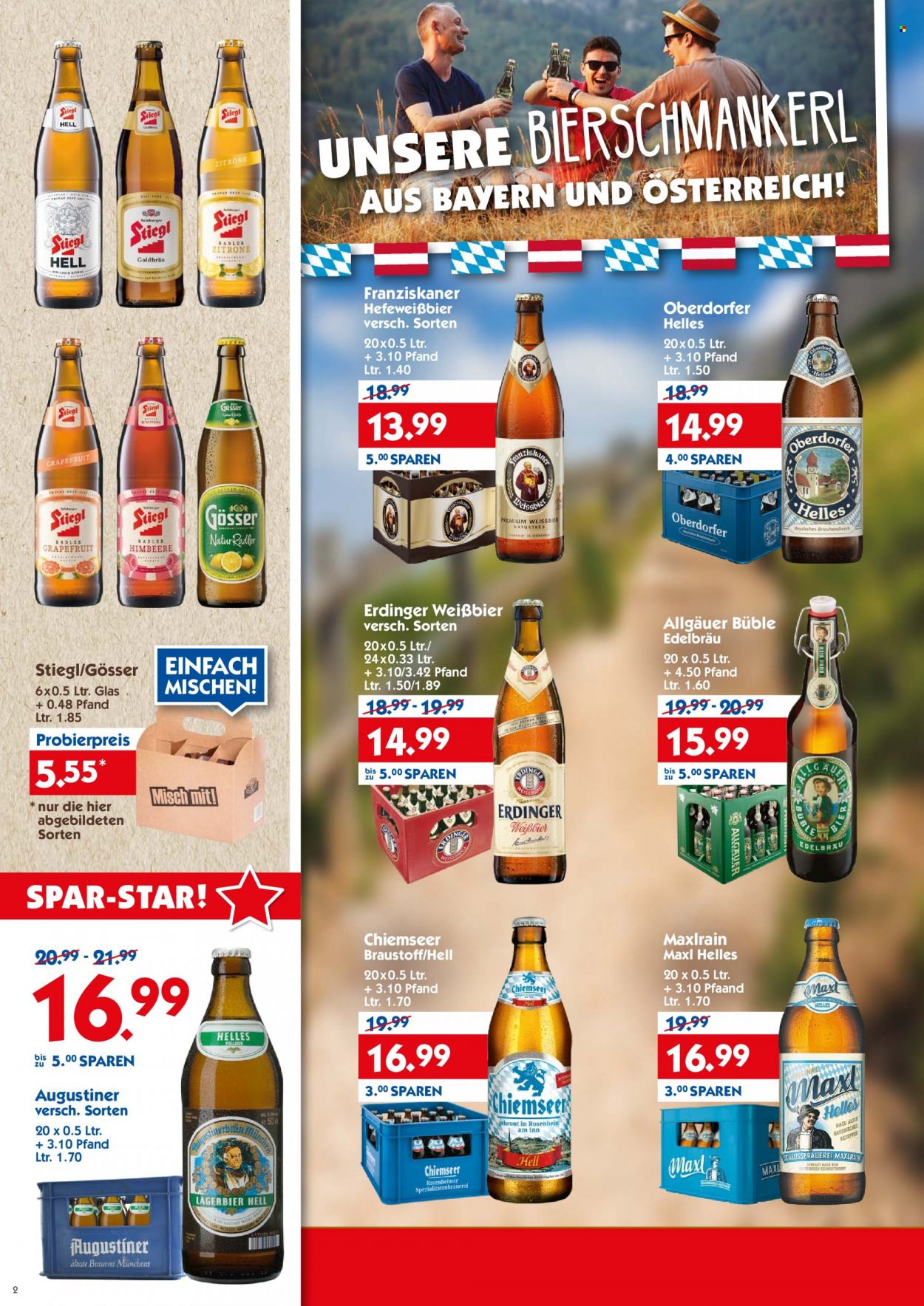 Hol'ab! Getränkemarkt Prospekte  - 13.06.2022 - 18.06.2022. Seite 2