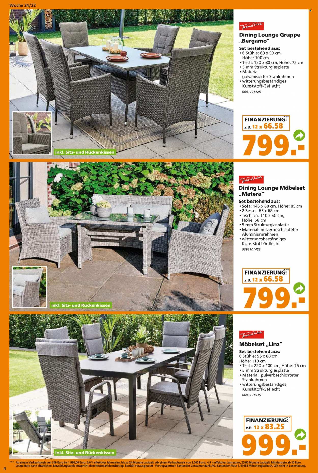 Globus Baumarkt Prospekte  - 13.06.2022 - 18.06.2022. Seite 4