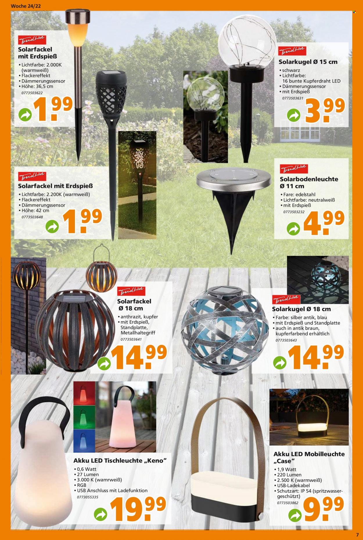 Globus Baumarkt Prospekte  - 13.06.2022 - 18.06.2022. Seite 7