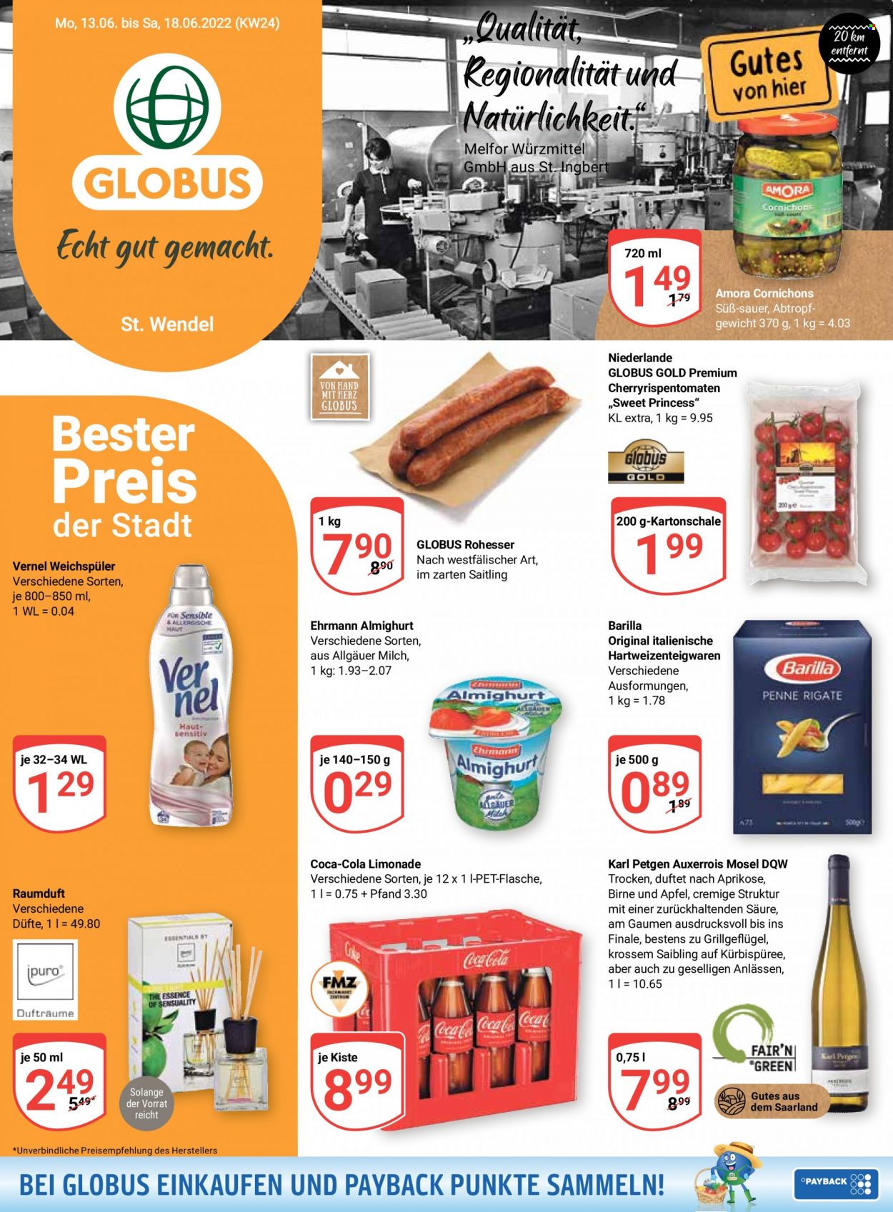 Globus Prospekte  - 13.06.2022 - 18.06.2022. Seite 1