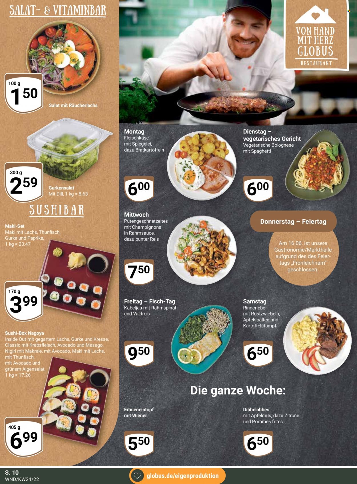 Globus Prospekte  - 13.06.2022 - 18.06.2022. Seite 10