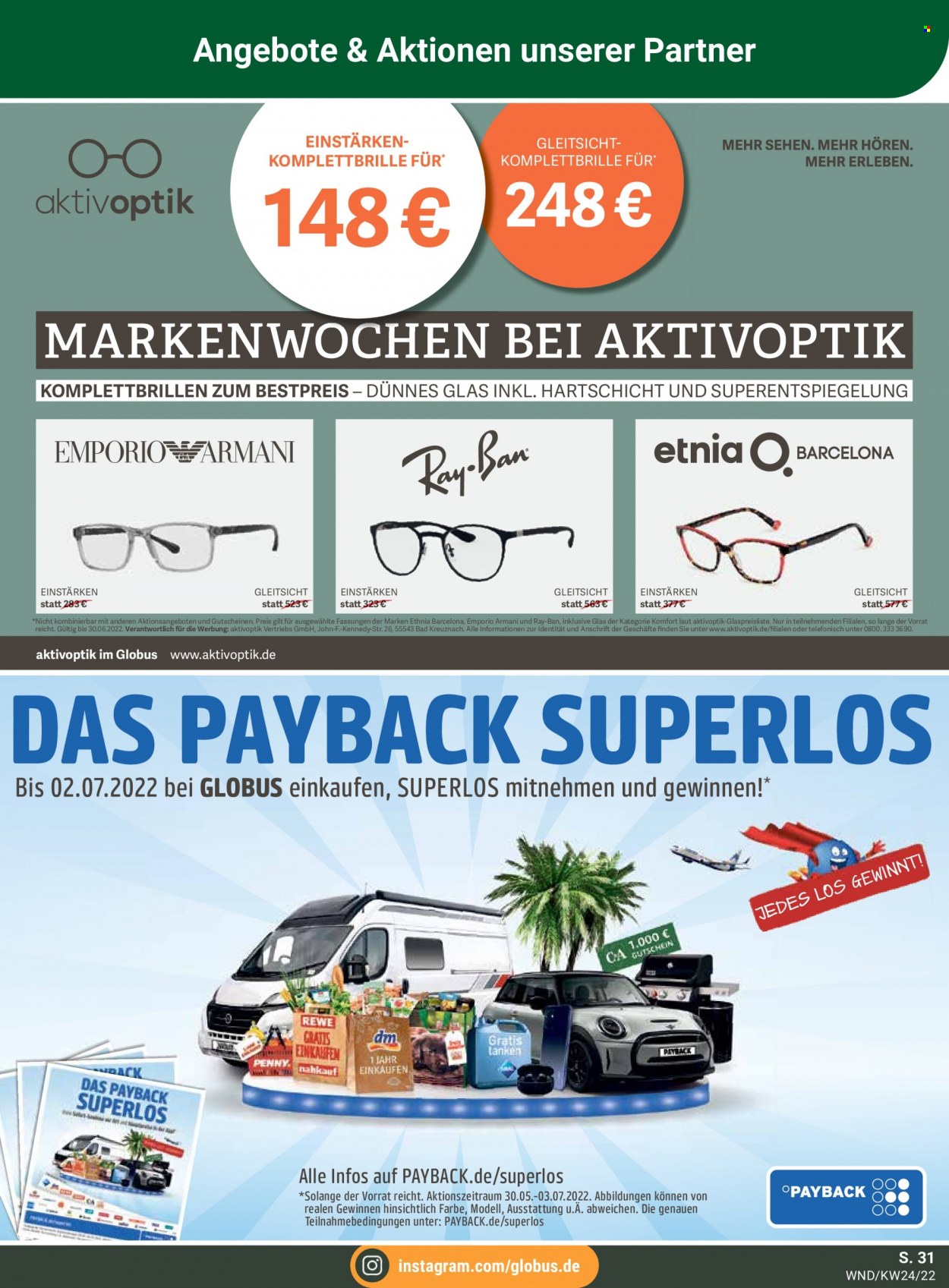 Globus Prospekte  - 13.06.2022 - 18.06.2022. Seite 31