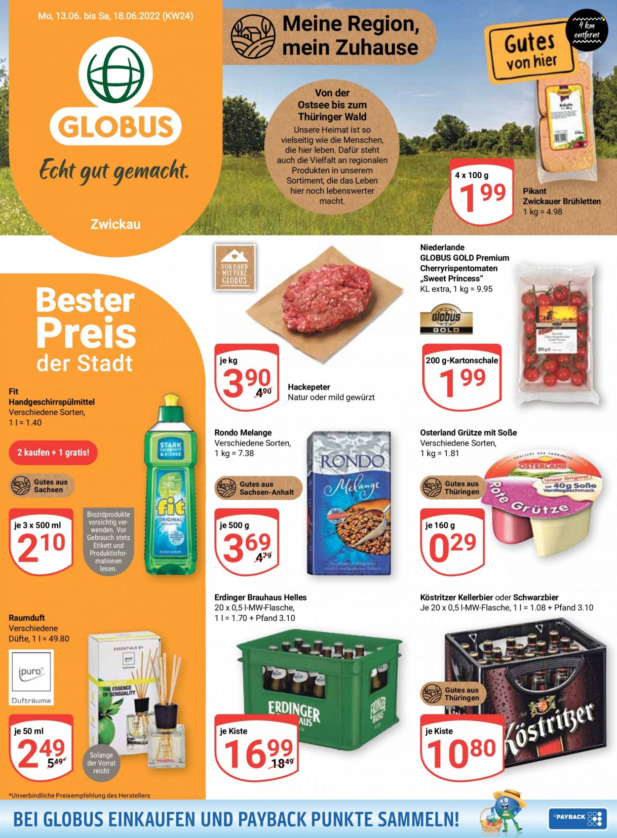 Globus Prospekte  - 13.06.2022 - 18.06.2022. Seite 4