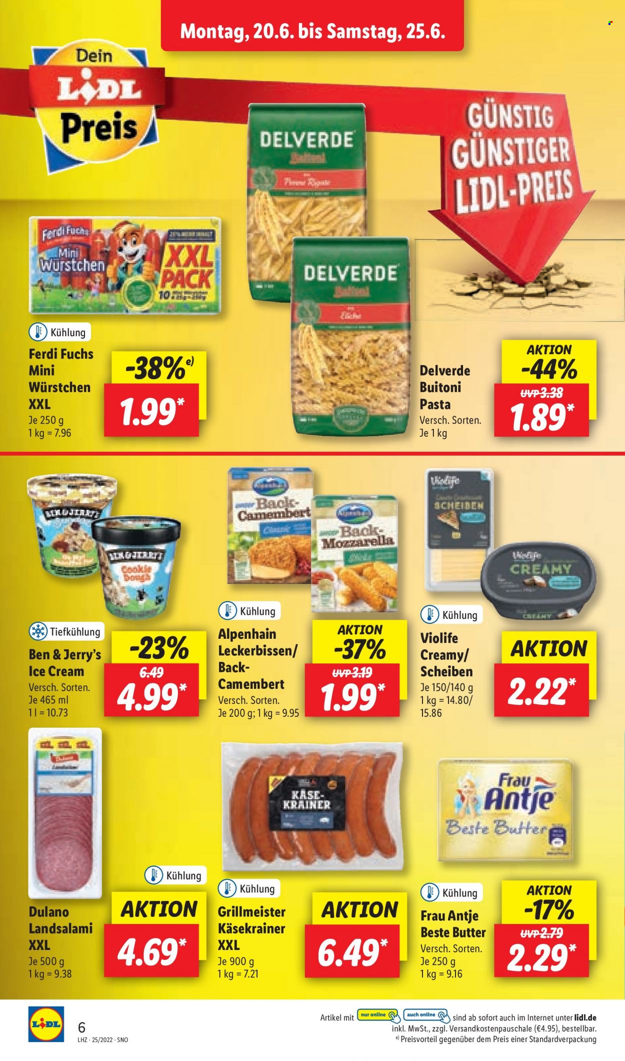 Lidl Prospekte  - 20.06.2022 - 25.06.2022. Seite 6