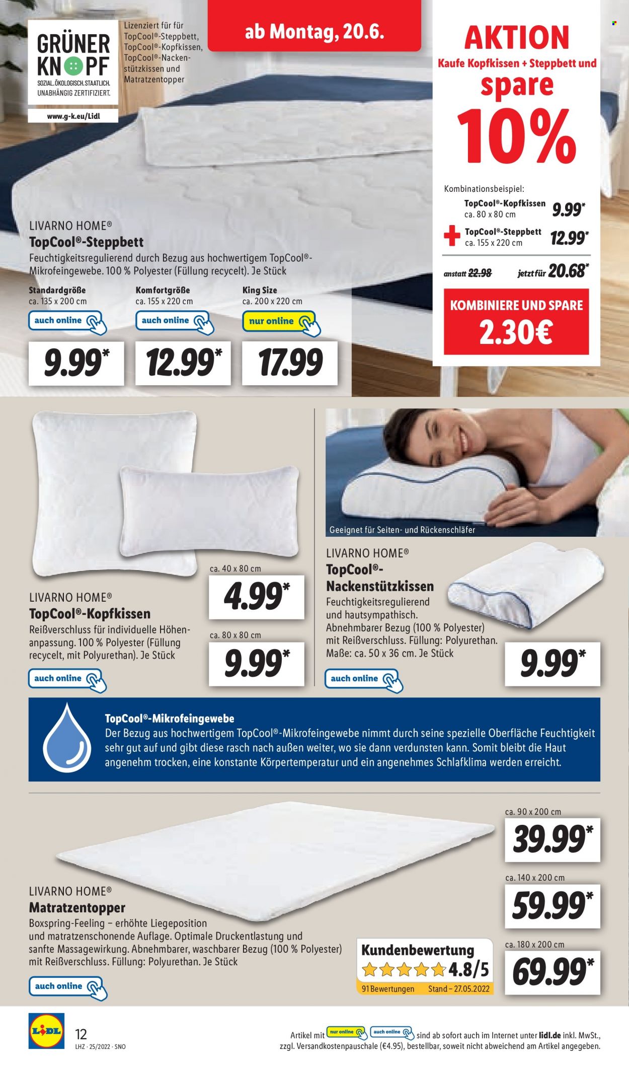 Lidl Prospekte  - 20.06.2022 - 25.06.2022. Seite 12