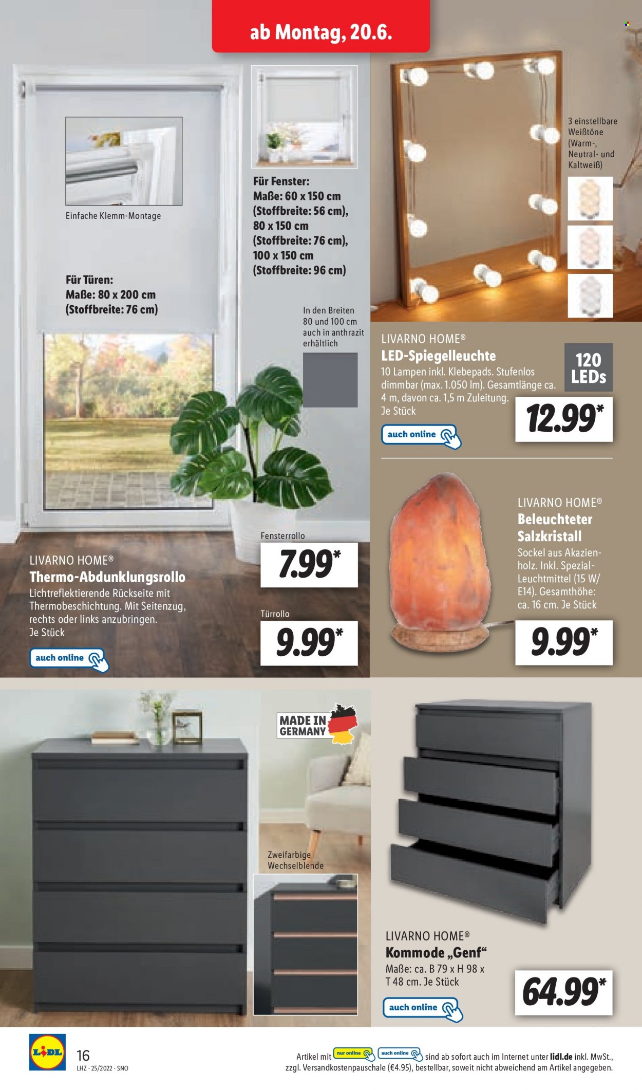 Lidl Prospekte  - 20.06.2022 - 25.06.2022. Seite 16
