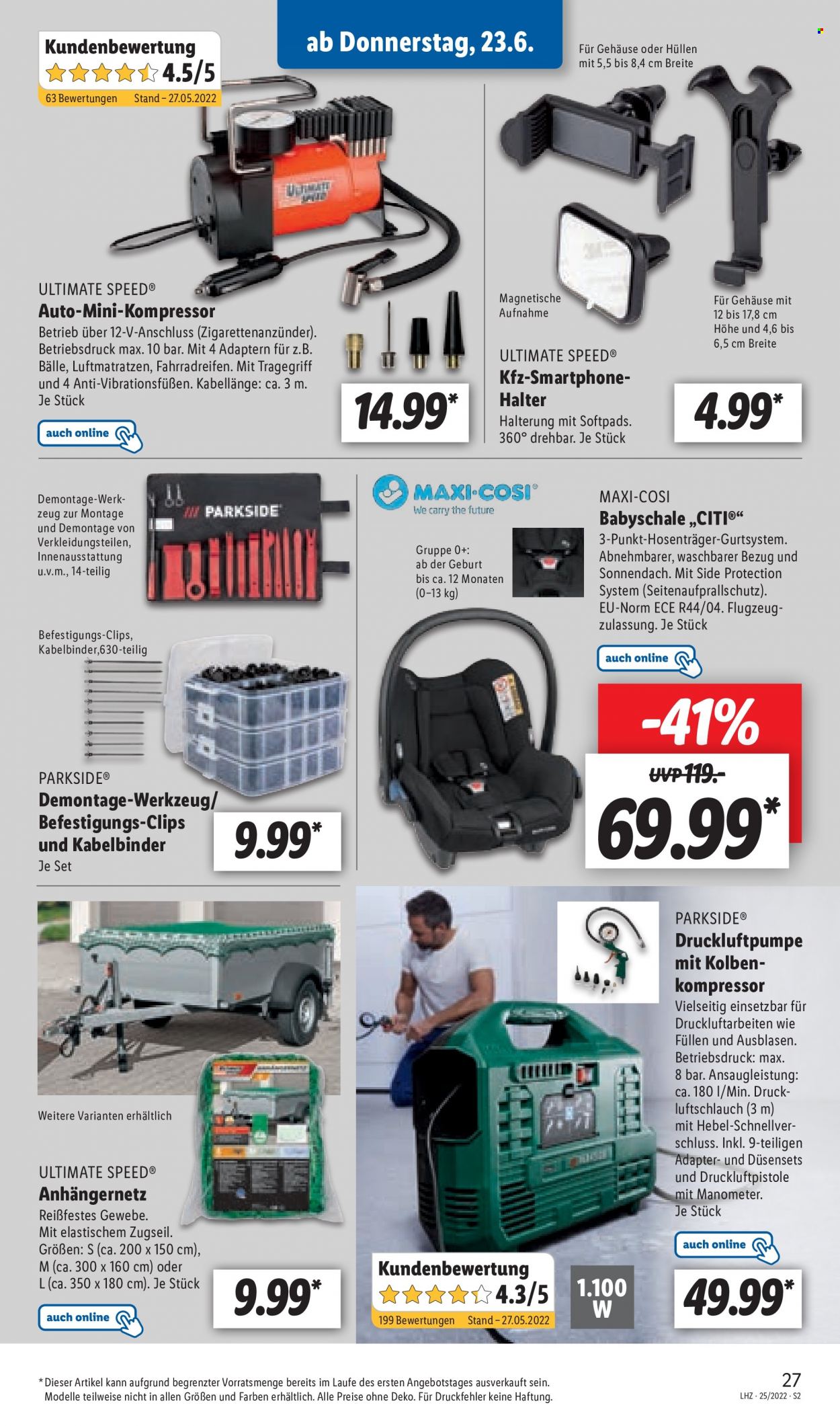 Lidl Prospekte  - 20.06.2022 - 25.06.2022. Seite 27