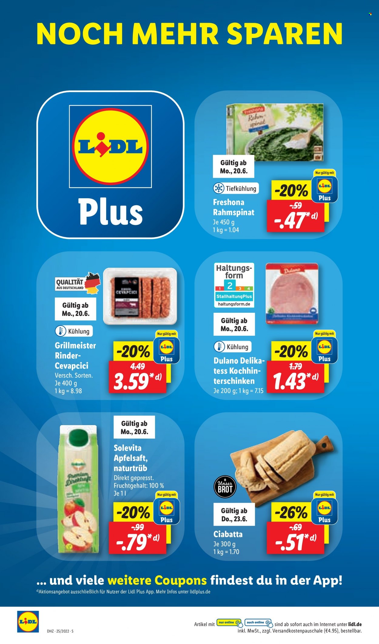 Lidl Prospekte  - 20.06.2022 - 25.06.2022. Seite 54