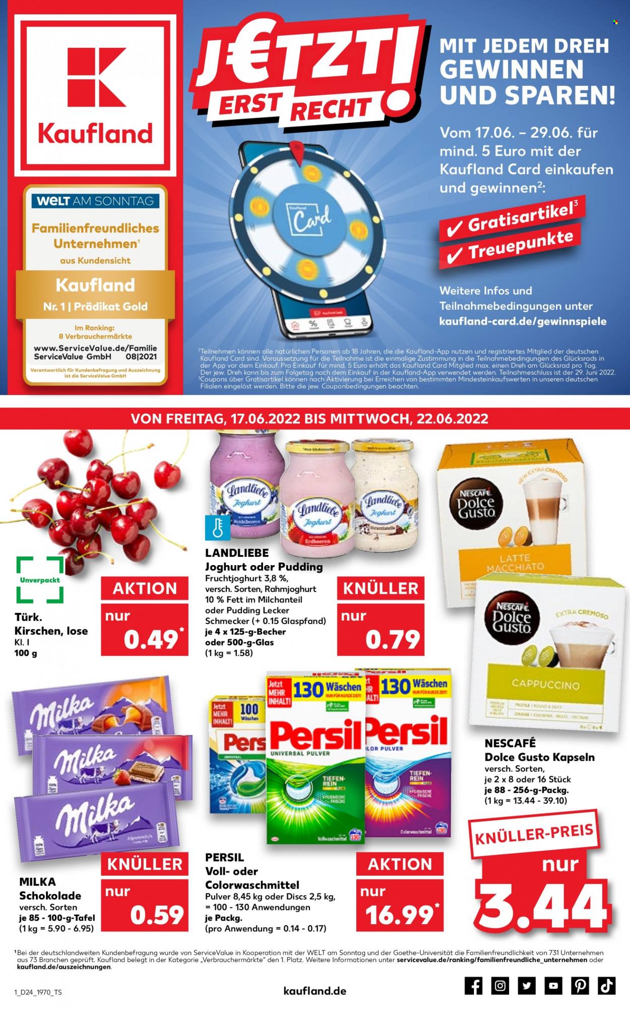 Kaufland Prospekte  - 16.06.2022 - 22.06.2022. Seite 1