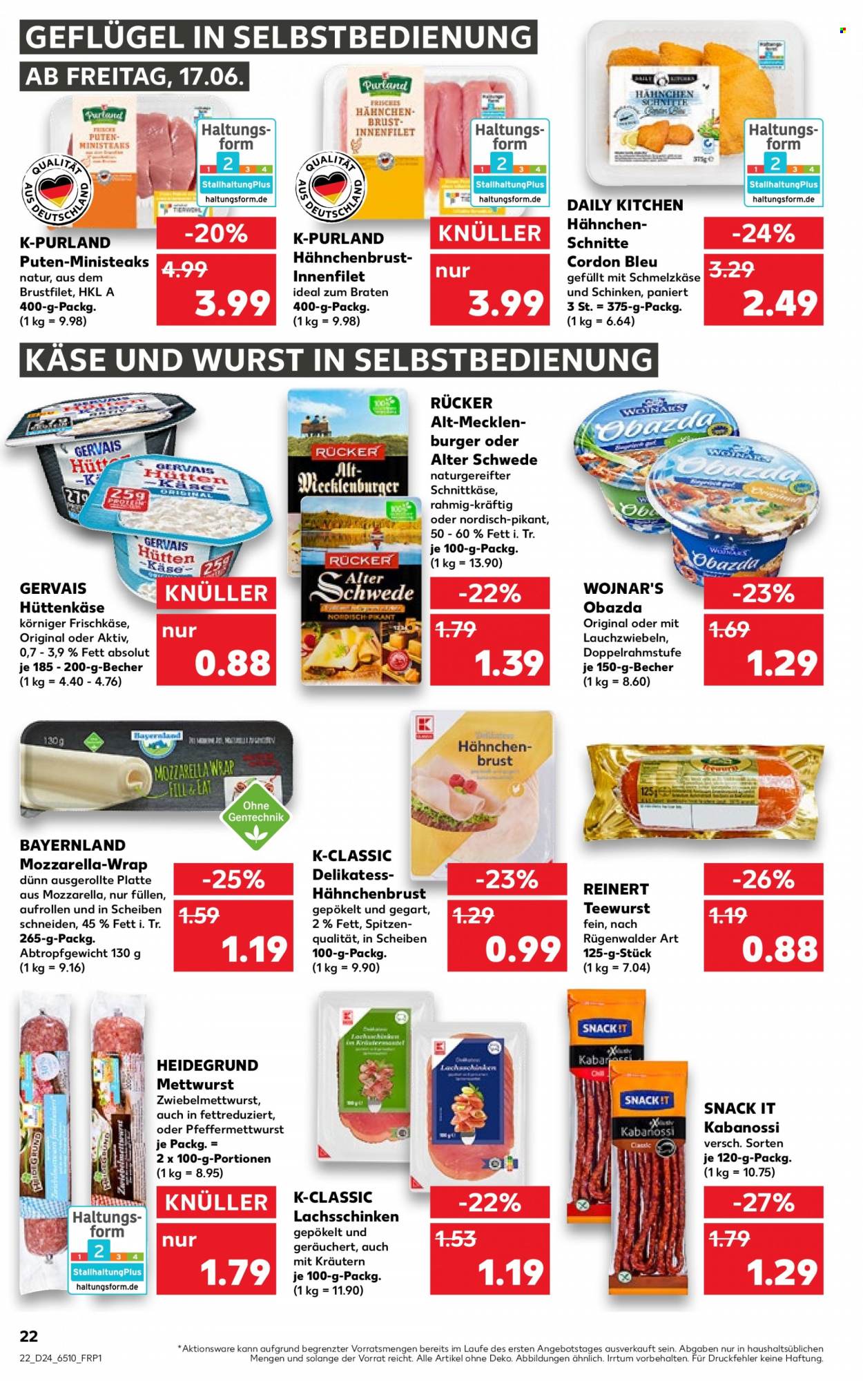 Kaufland Prospekte  - 16.06.2022 - 22.06.2022. Seite 22