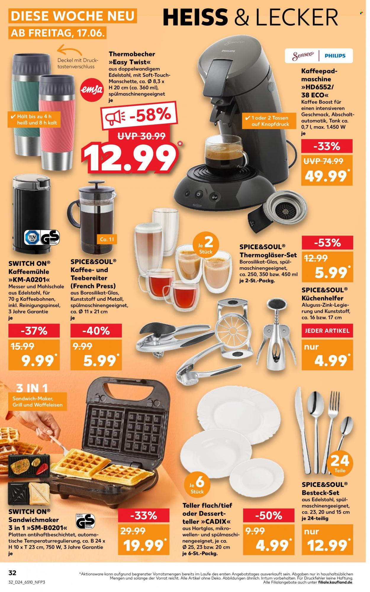 Kaufland Prospekte  - 16.06.2022 - 22.06.2022. Seite 32