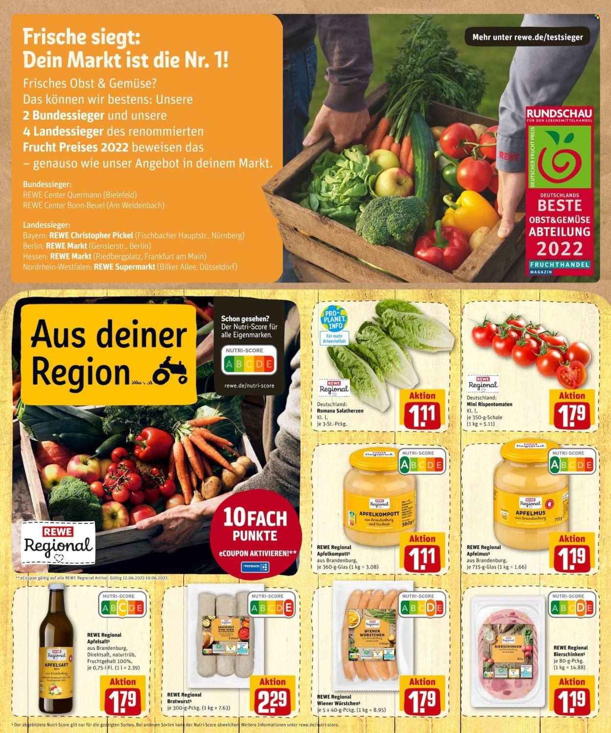 REWE Prospekte  - 13.06.2022 - 18.06.2022. Seite 13