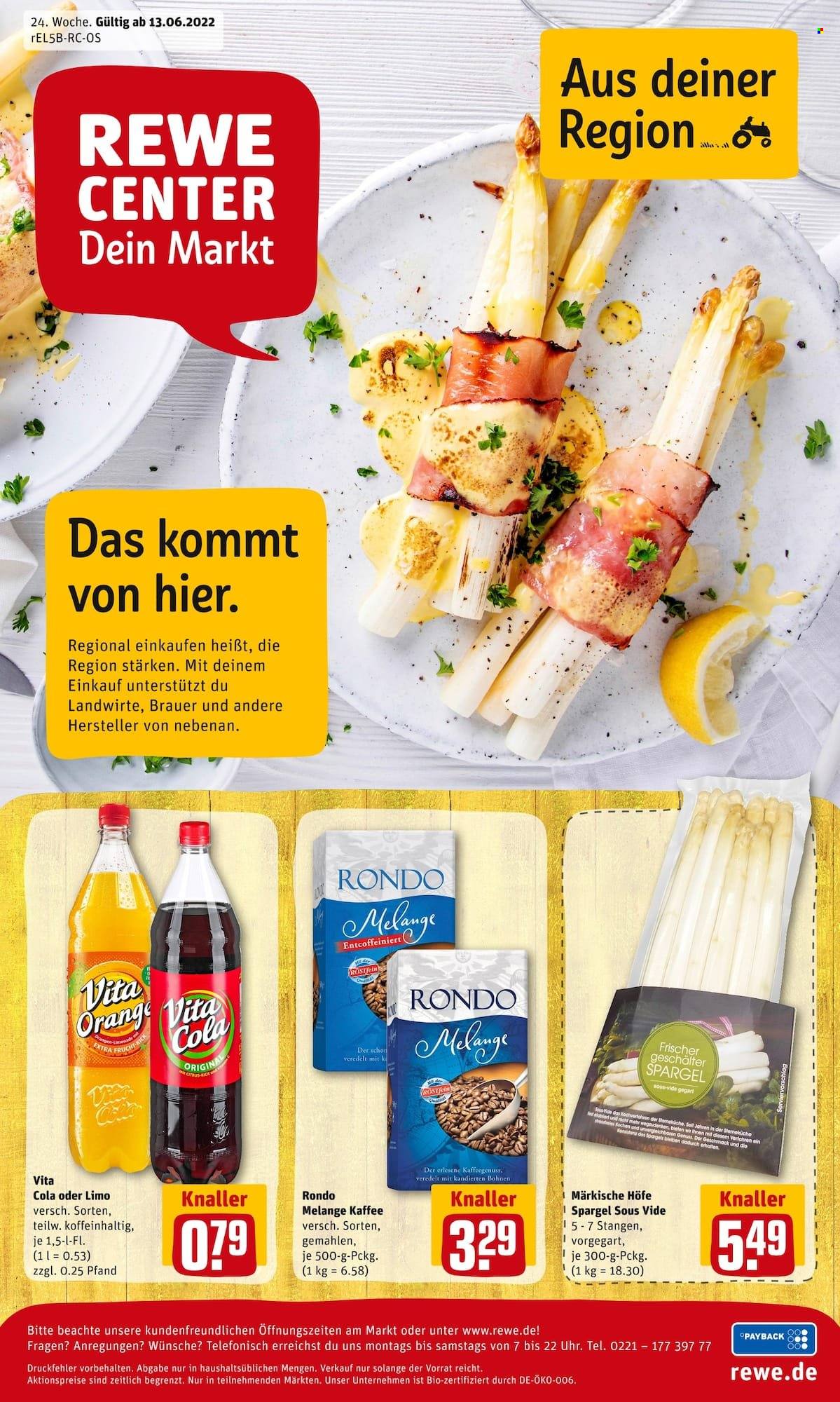 REWE Prospekte  - 13.06.2022 - 18.06.2022. Seite 25