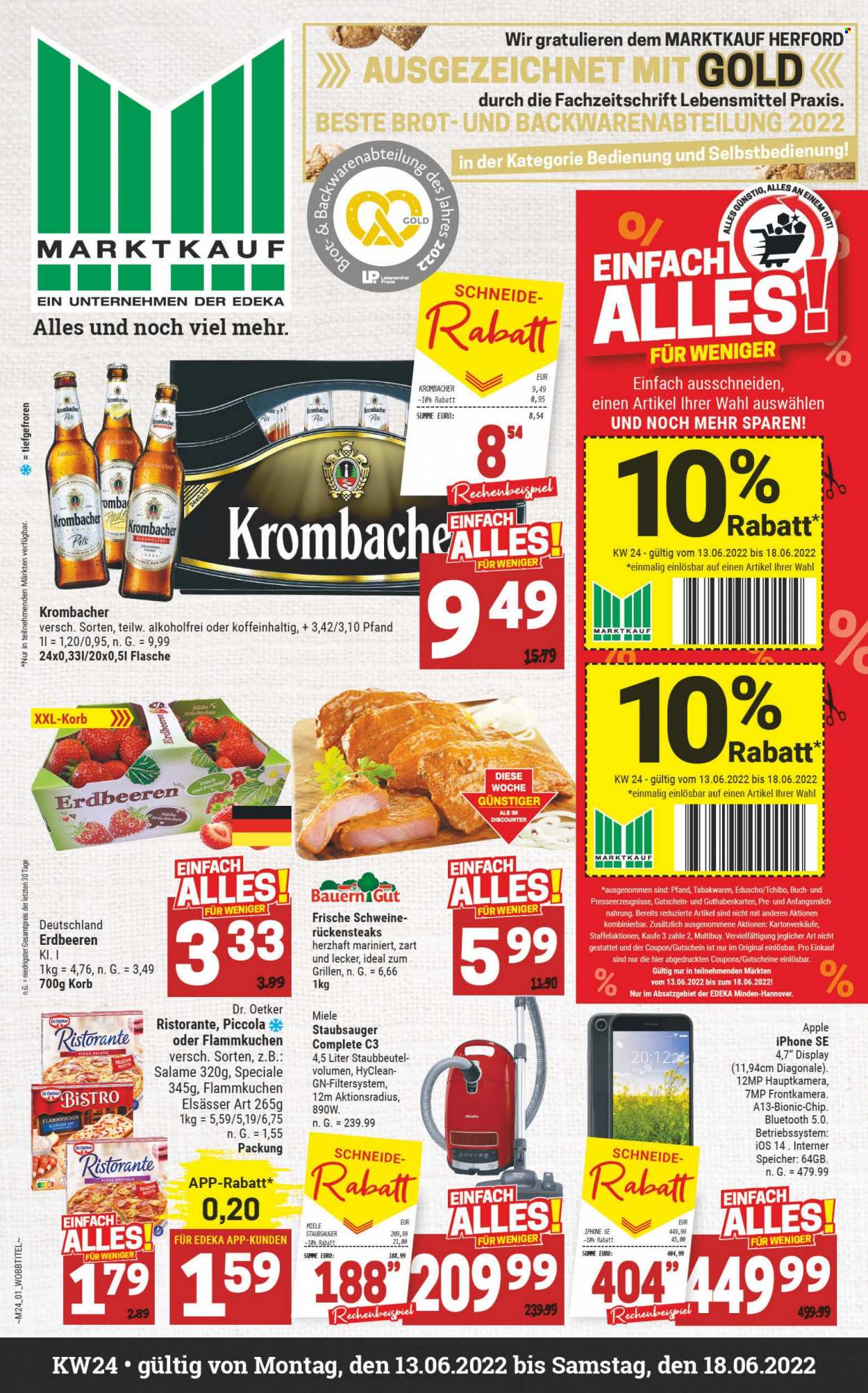 Marktkauf Prospekte  - 13.06.2022 - 18.06.2022. Seite 1