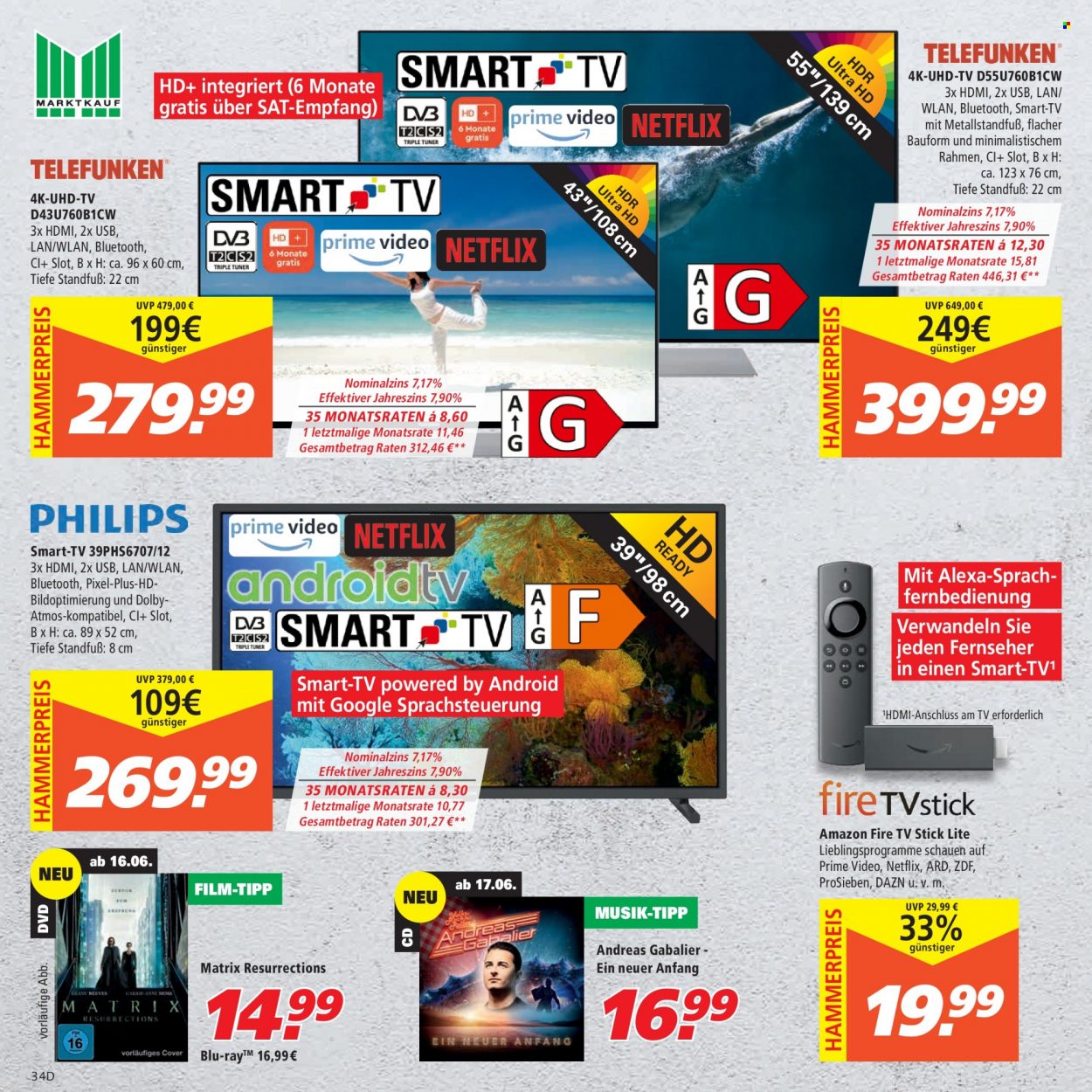 Marktkauf Prospekte  - 13.06.2022 - 18.06.2022. Seite 34