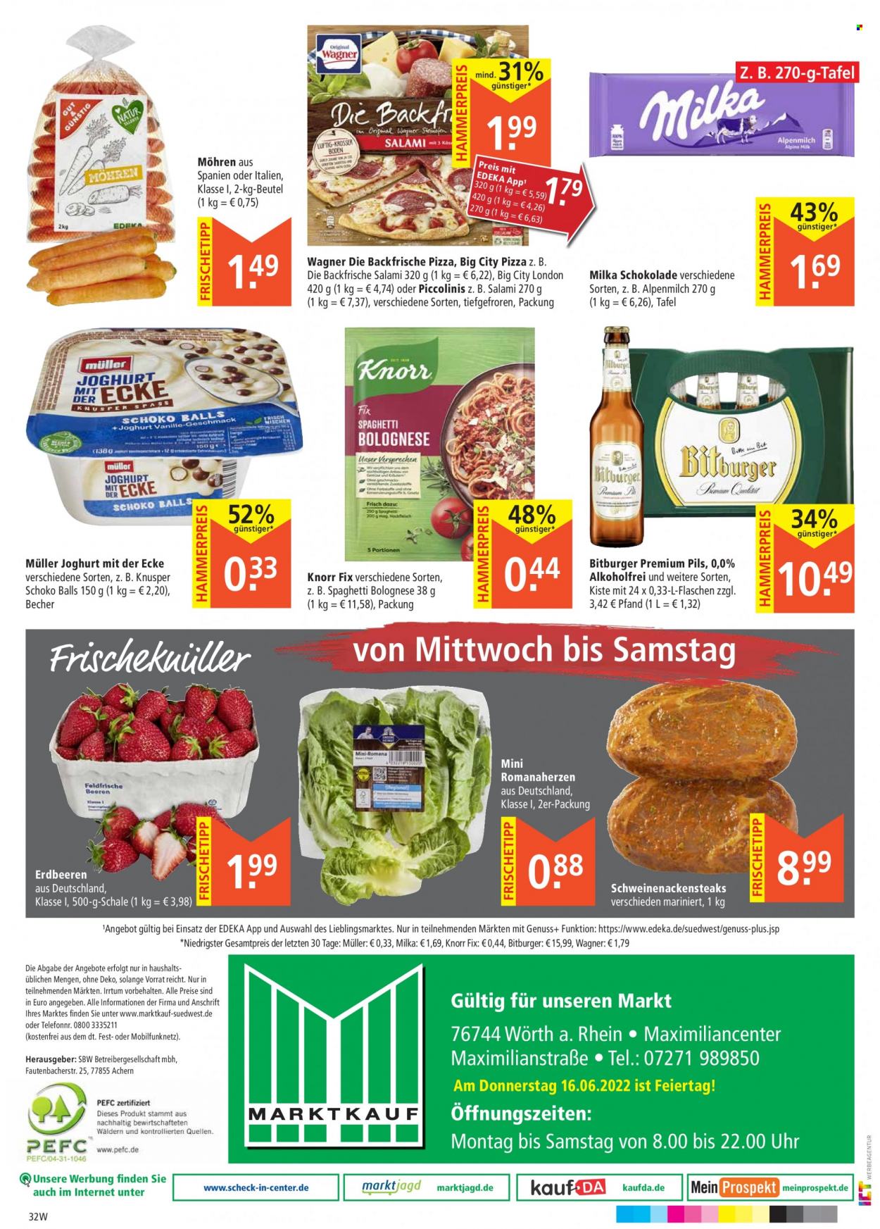 Marktkauf Prospekte  - 13.06.2022 - 18.06.2022. Seite 32
