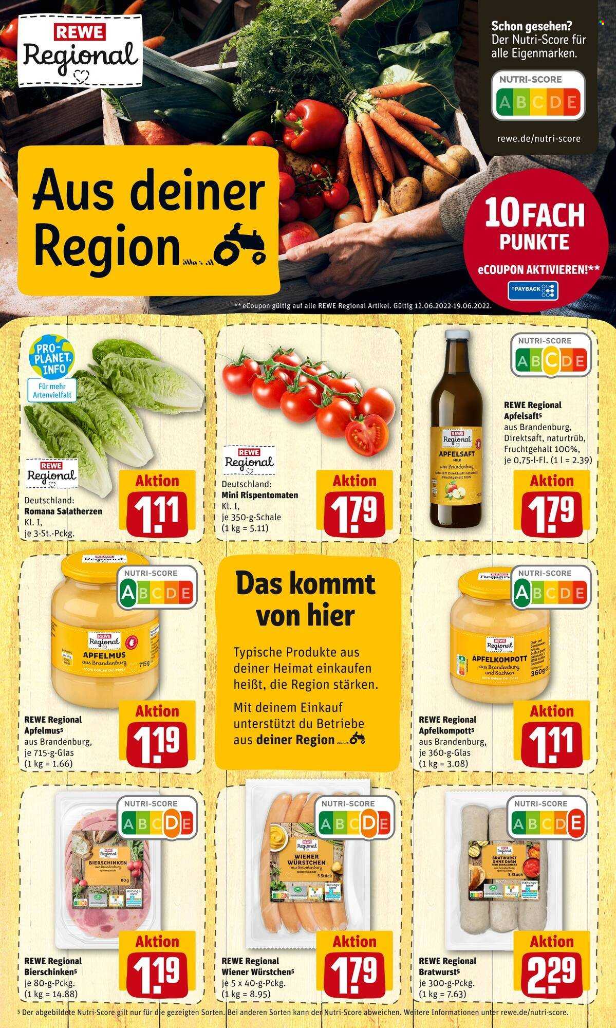 REWE Prospekte  - 13.06.2022 - 18.06.2022. Seite 11